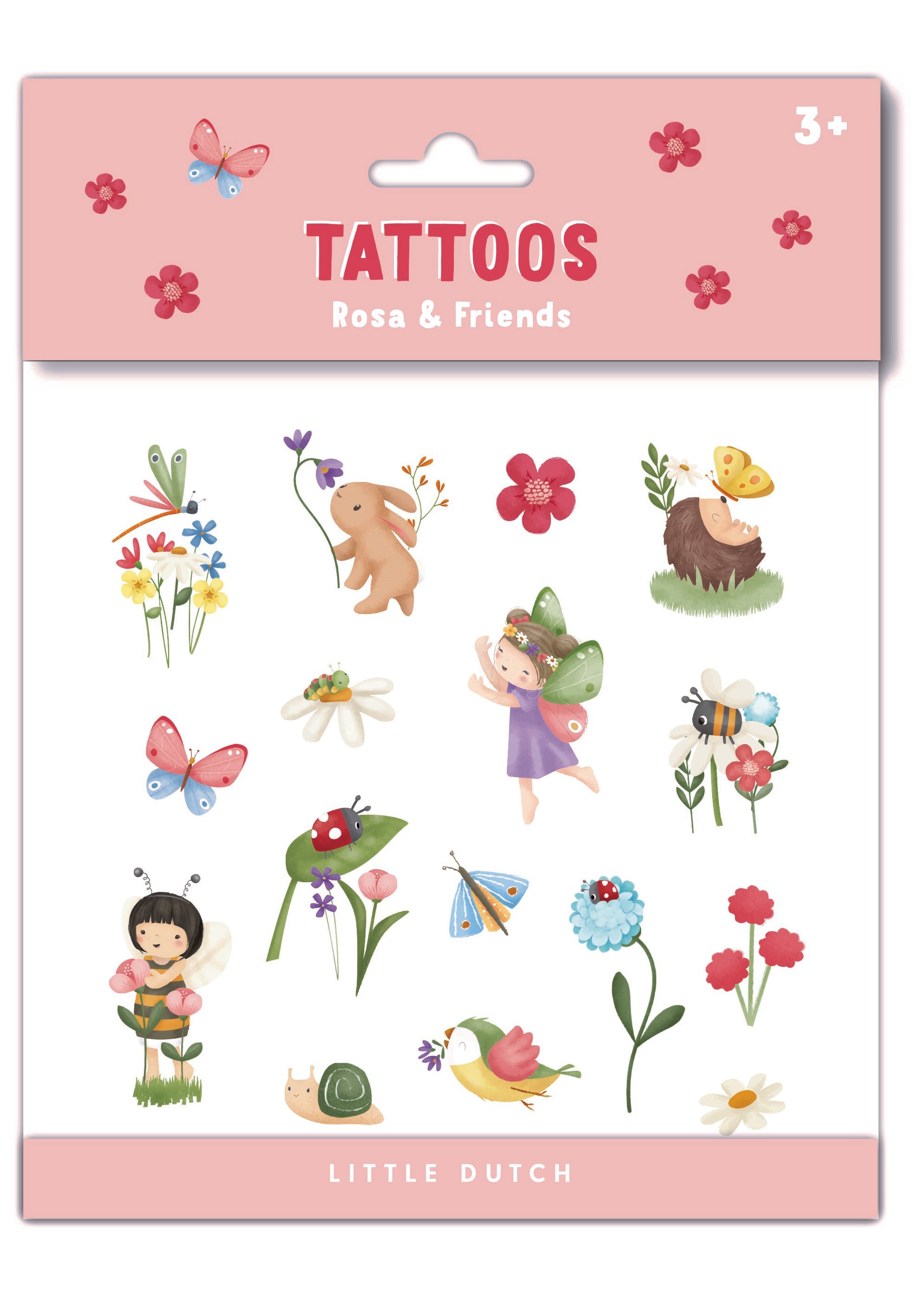 Little Dutch Tatoveringer – Søde Venner til Børnefest