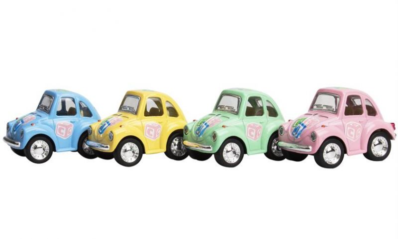 Magni VW Bobbel Legetøjsbil i Pastelfarver - Tilbud!