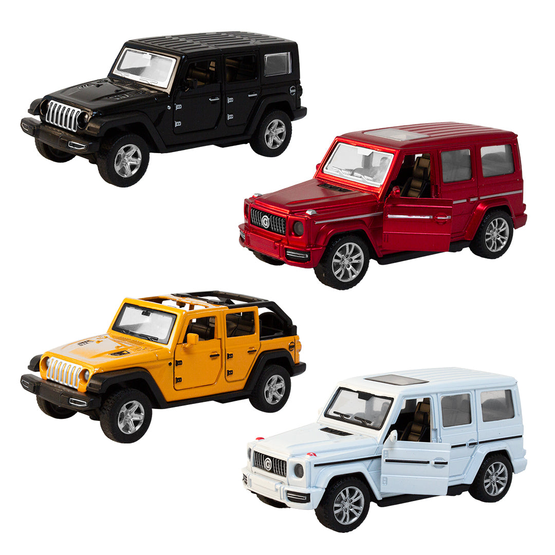 Magni Mercedes GD Jeep - Rød Pullback Bil til Børn