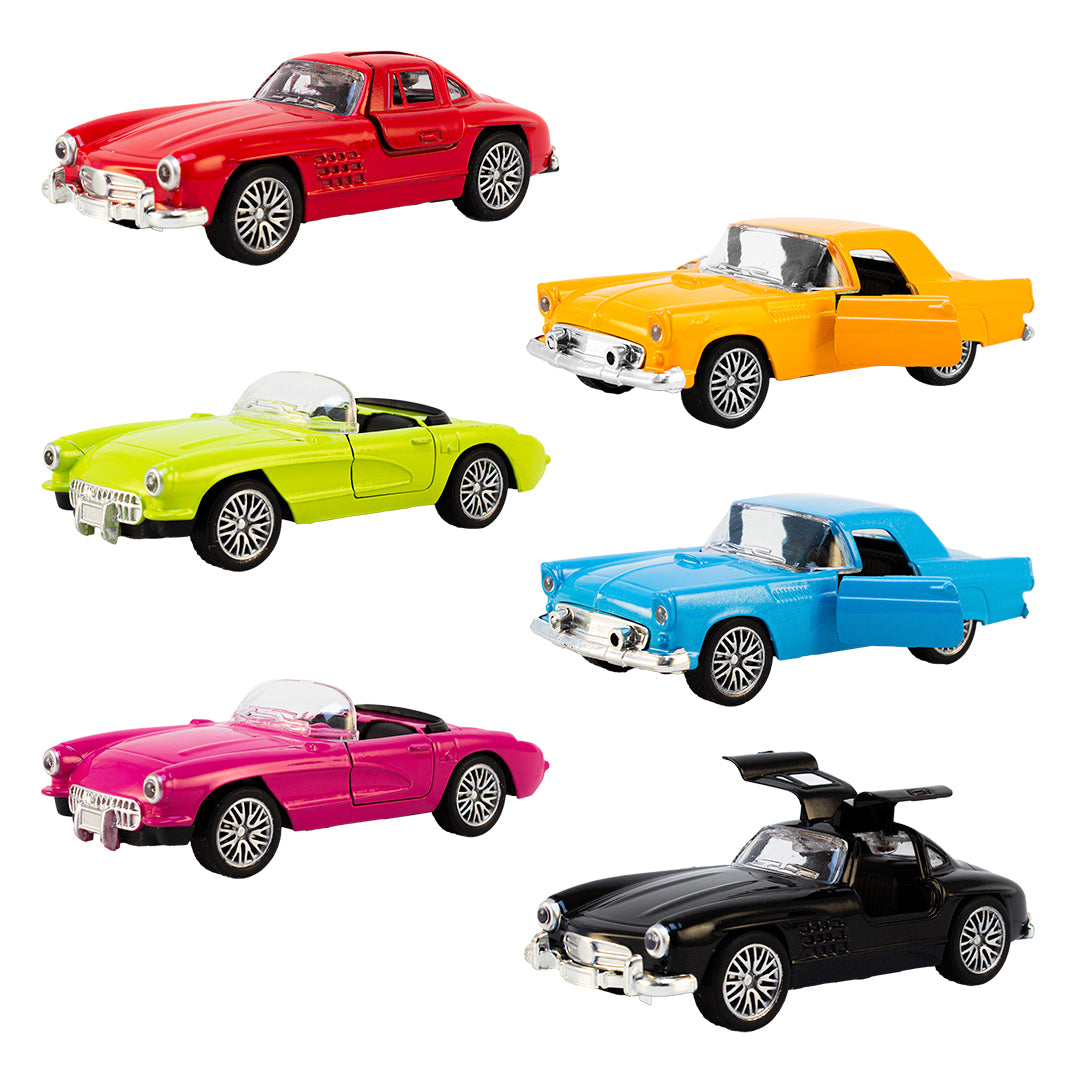 Magni Mini Old Timer Legetøjsbiler - Rød Metalmodel til børn