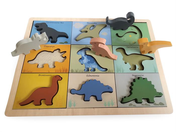 Magni Puslespil – Udforsk Dinosaurernes Verden med Leg