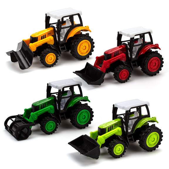 Magni Traktor med Pull Back – Sjovt Legetøj til Børn!