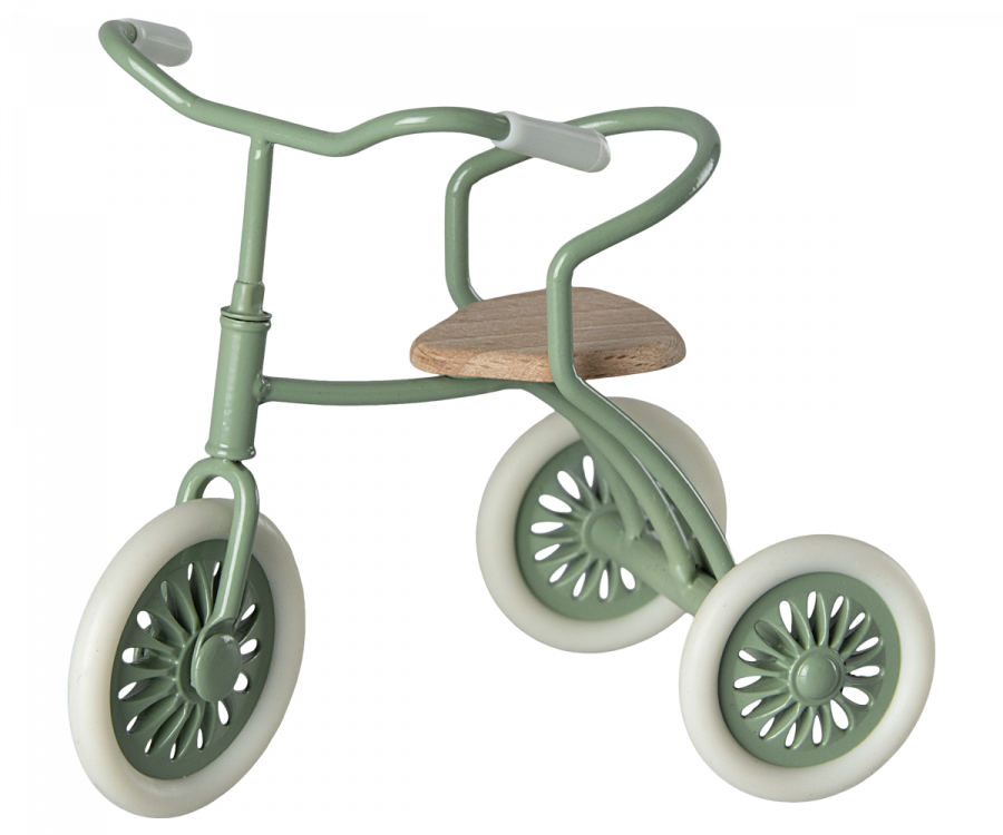 Maileg Tre-hjulet Cykel til Mus med Garage - Grøn Legesjov!