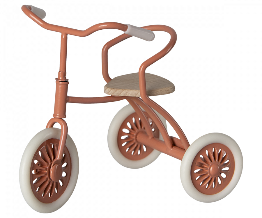 Maileg Trehjulet Cykel til Mus - Koral Eventyrcykel