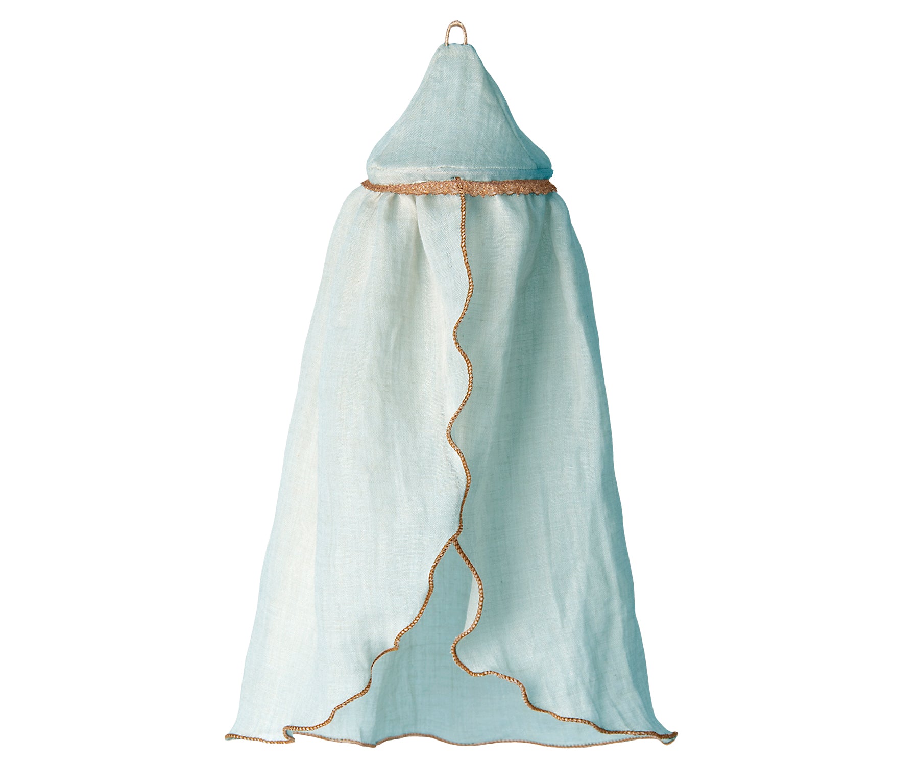 Maileg Miniature Sengehimmel i Mint – Elegant Dukkedekorativ