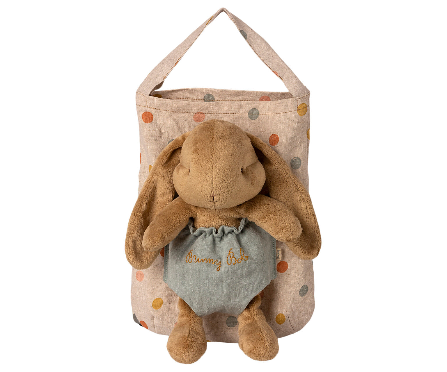 Maileg Bunny Bob Kaninbamse med Mint Taske – Fantastisk Tilbud!