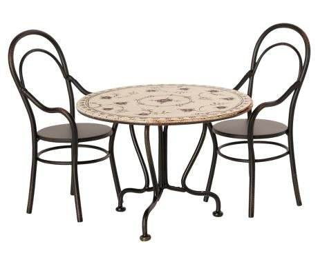 Maileg Vintage Spisebord med 2 Stole – Fantastisk Tilbud!