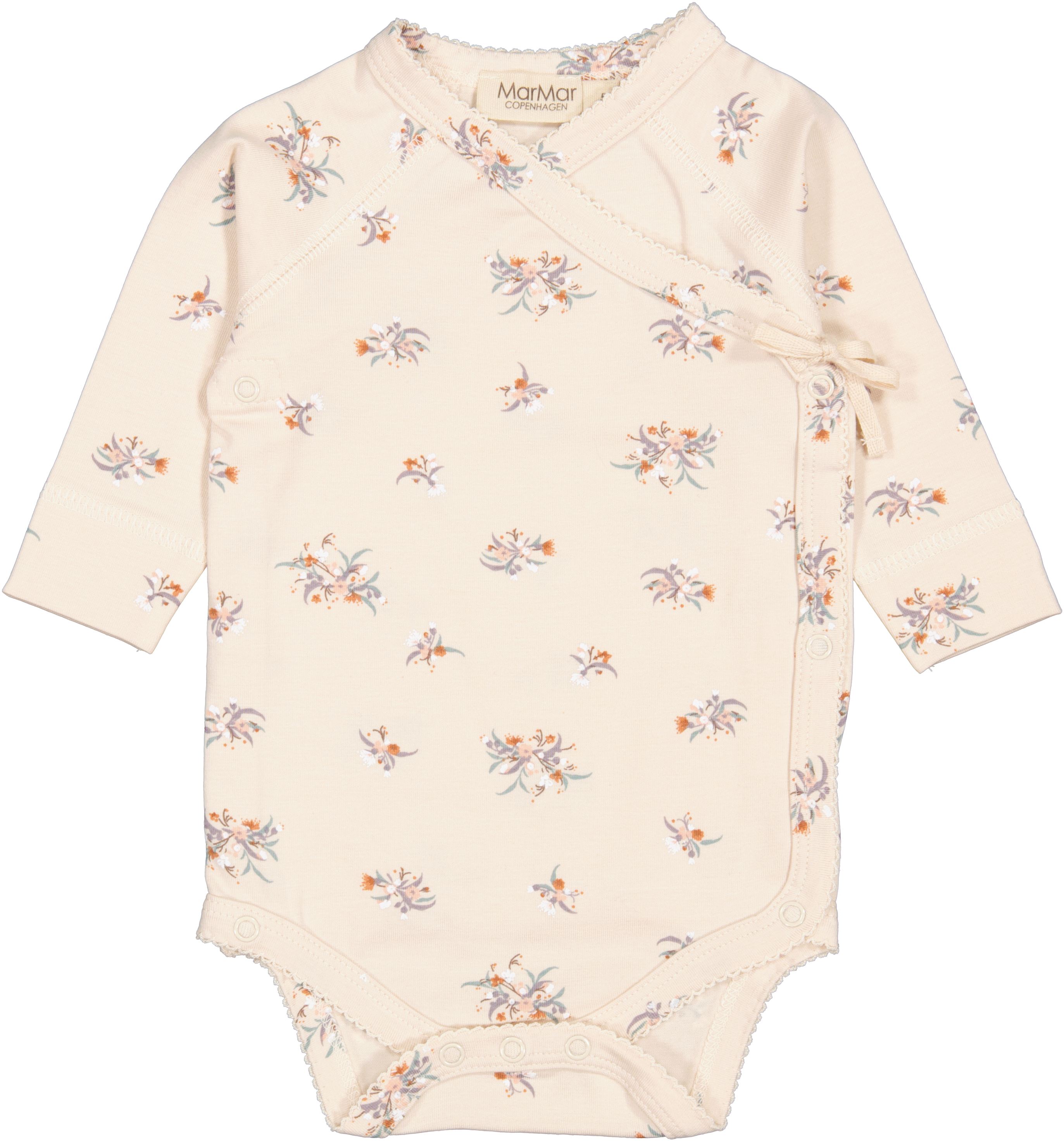 Marmar Belita Body - Blomsterprint til Nyfødte Babyer