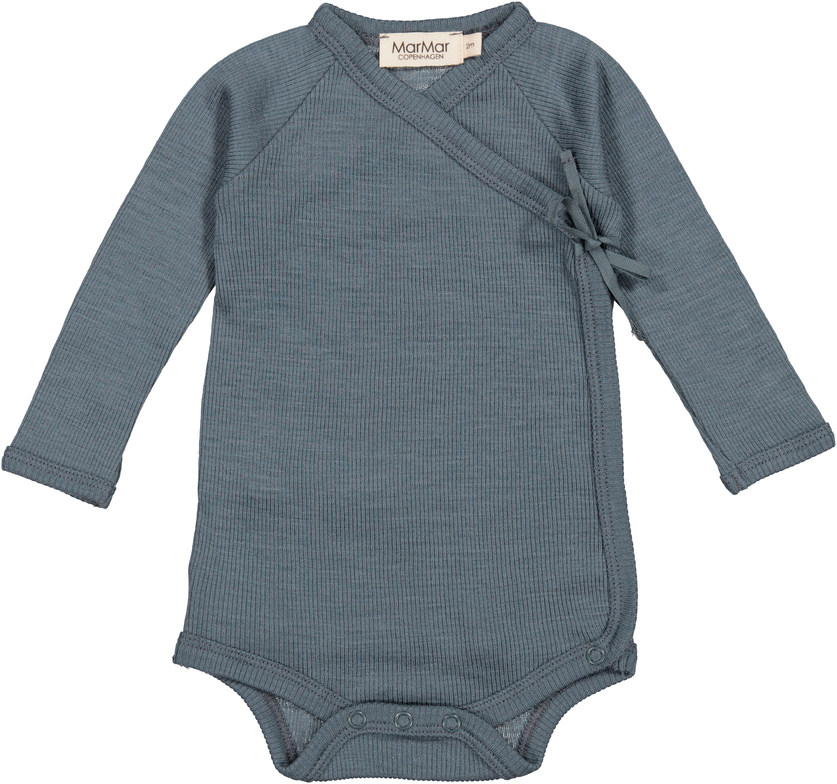 Marmar Belita Rib Uld Body - Stormy Blue - Super Blød Kvalitet