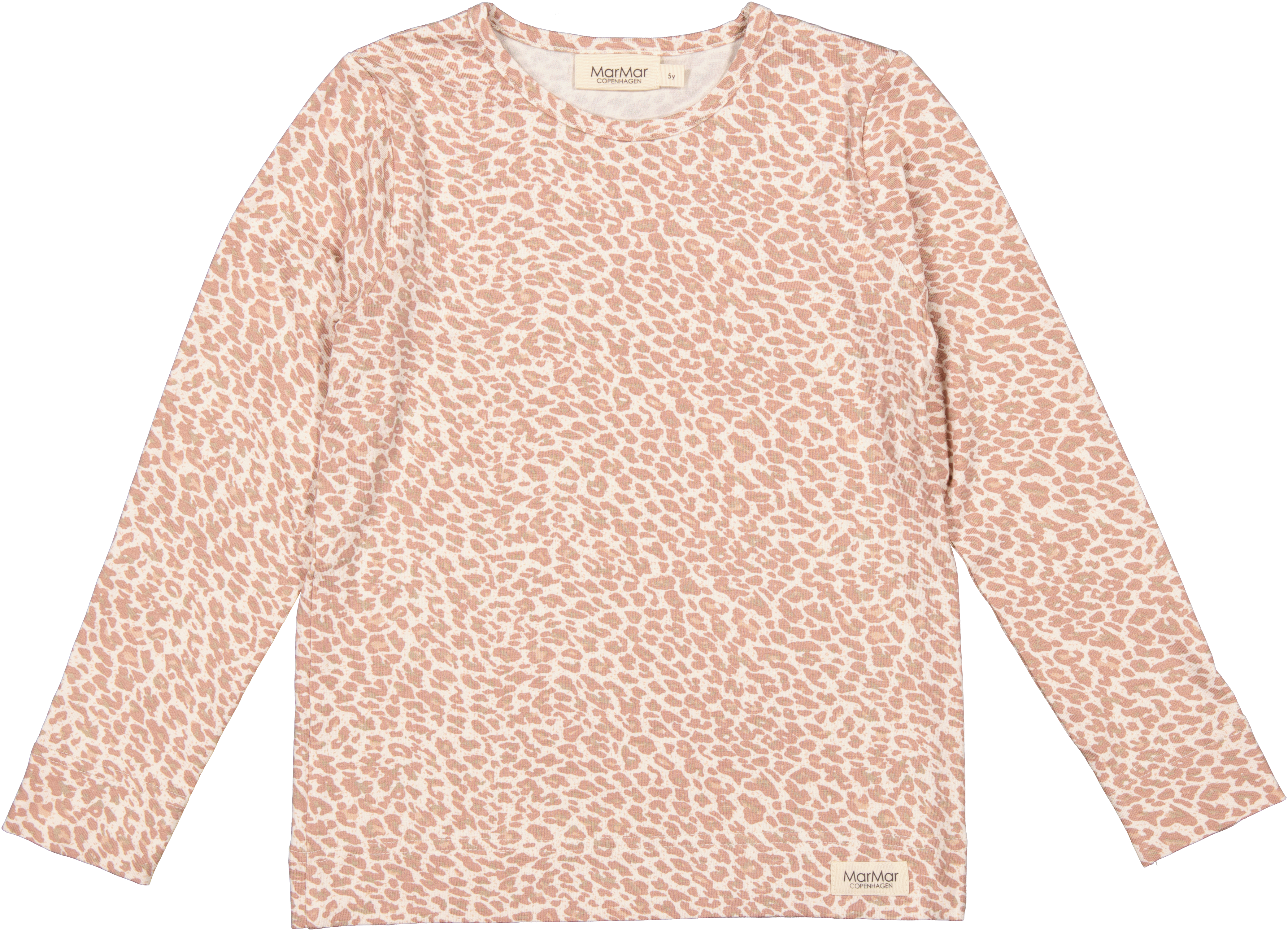 Marmar Leo Tee Bluse – Powder Taupe Leopard Udsalg!