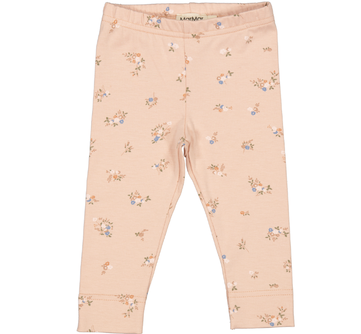 Marmar Lisa Bukser – Rose med Blomsterprint til Børn