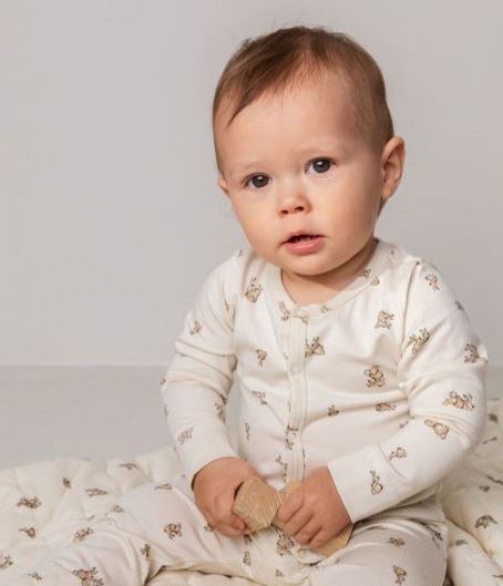 Marmar Rubetta Baby Heldragt med Kaninprint – Tilbud!