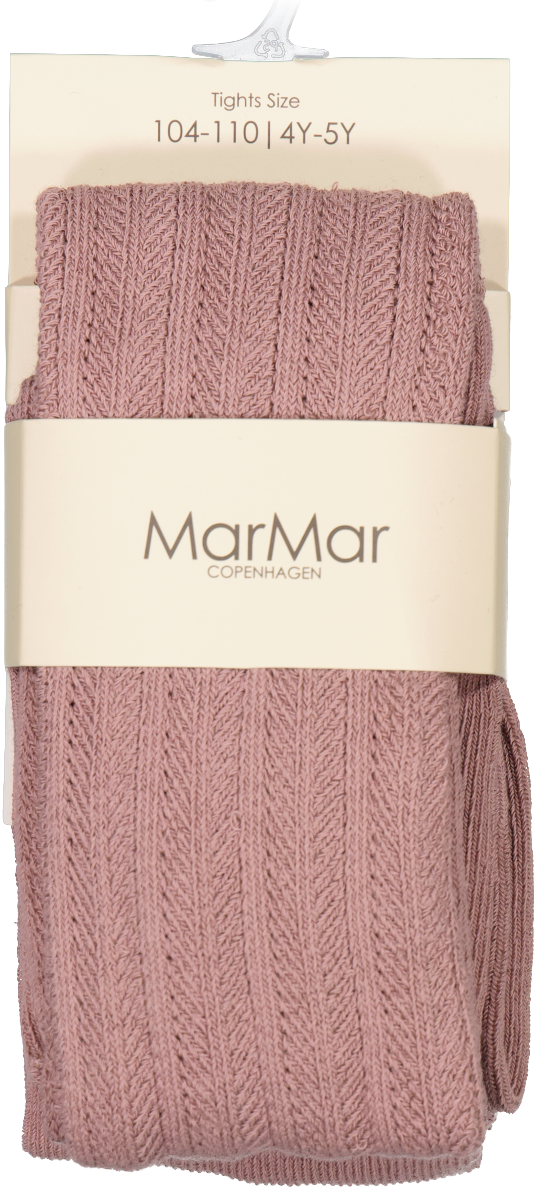 Marmar Pointelle Strømpebukser – Dusty Mauve Tilbud!