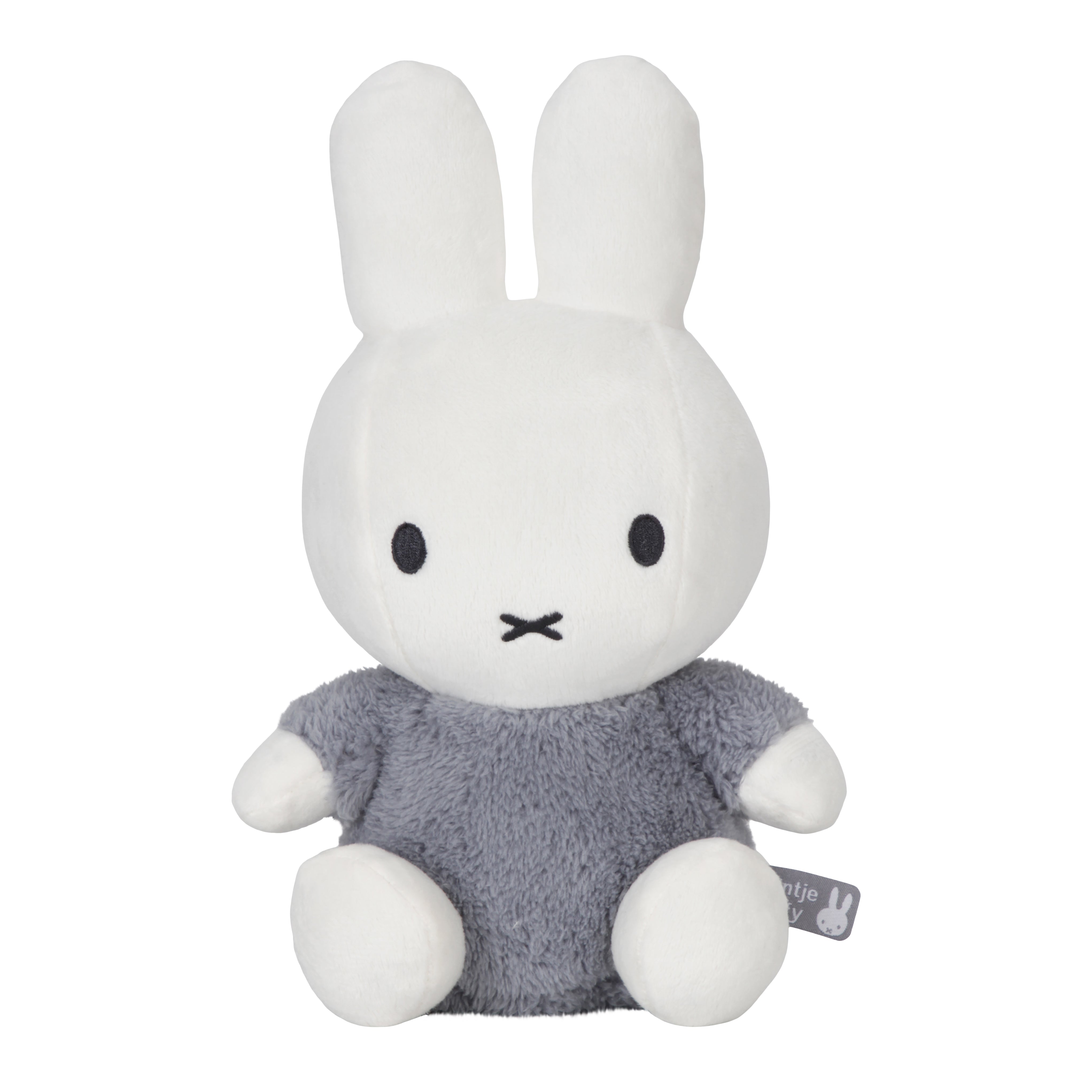 Little Dutch Miffy Krammebamse - Blød Fluffy Blå 35 cm