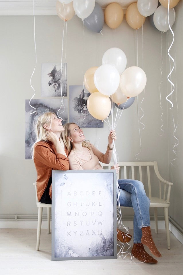 Magisk ABC Plakat til Børneværelset - Hurtig Levering!