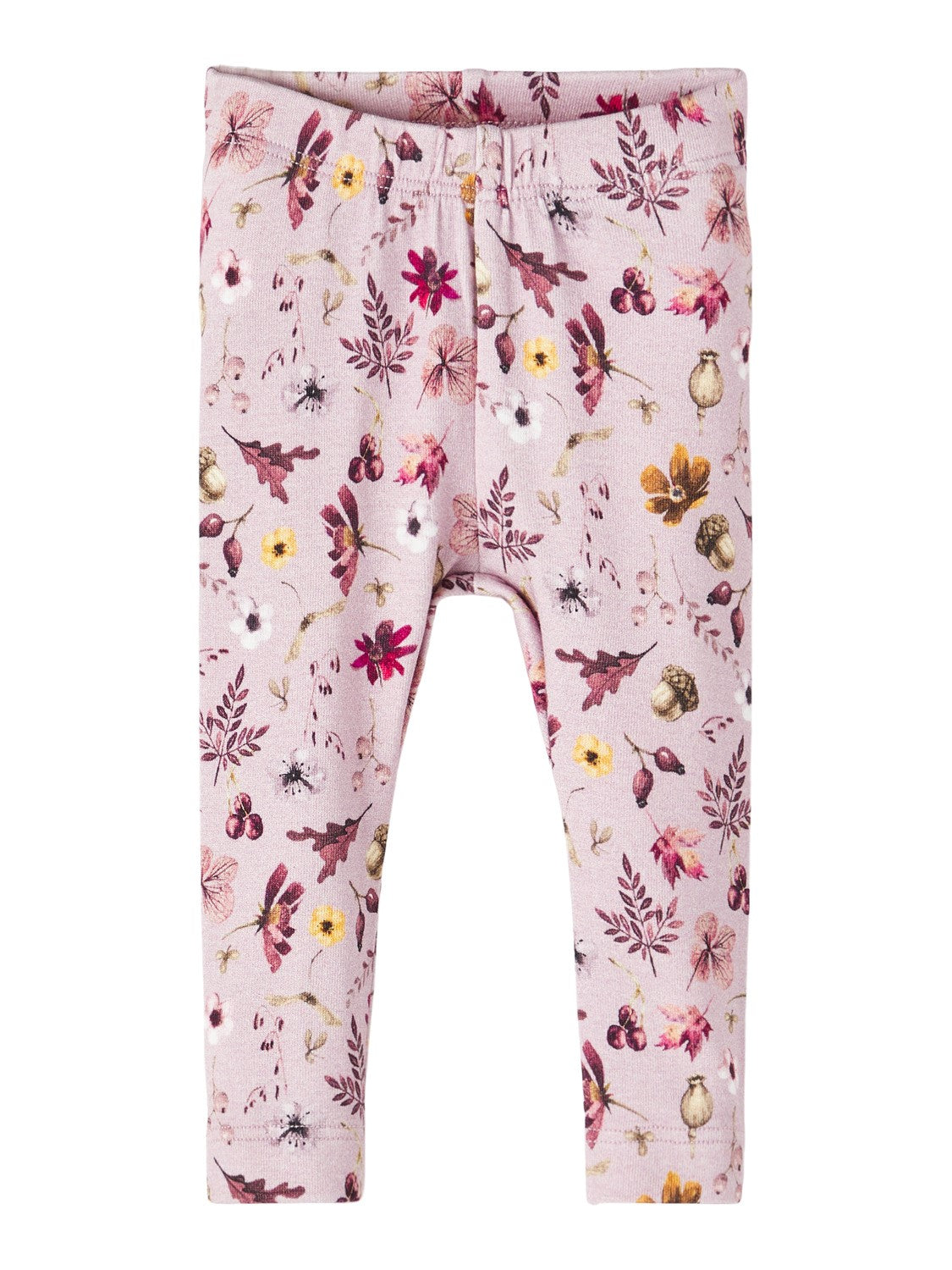 Name It Lahra Leggings – Violet Ice med Blomsterprint