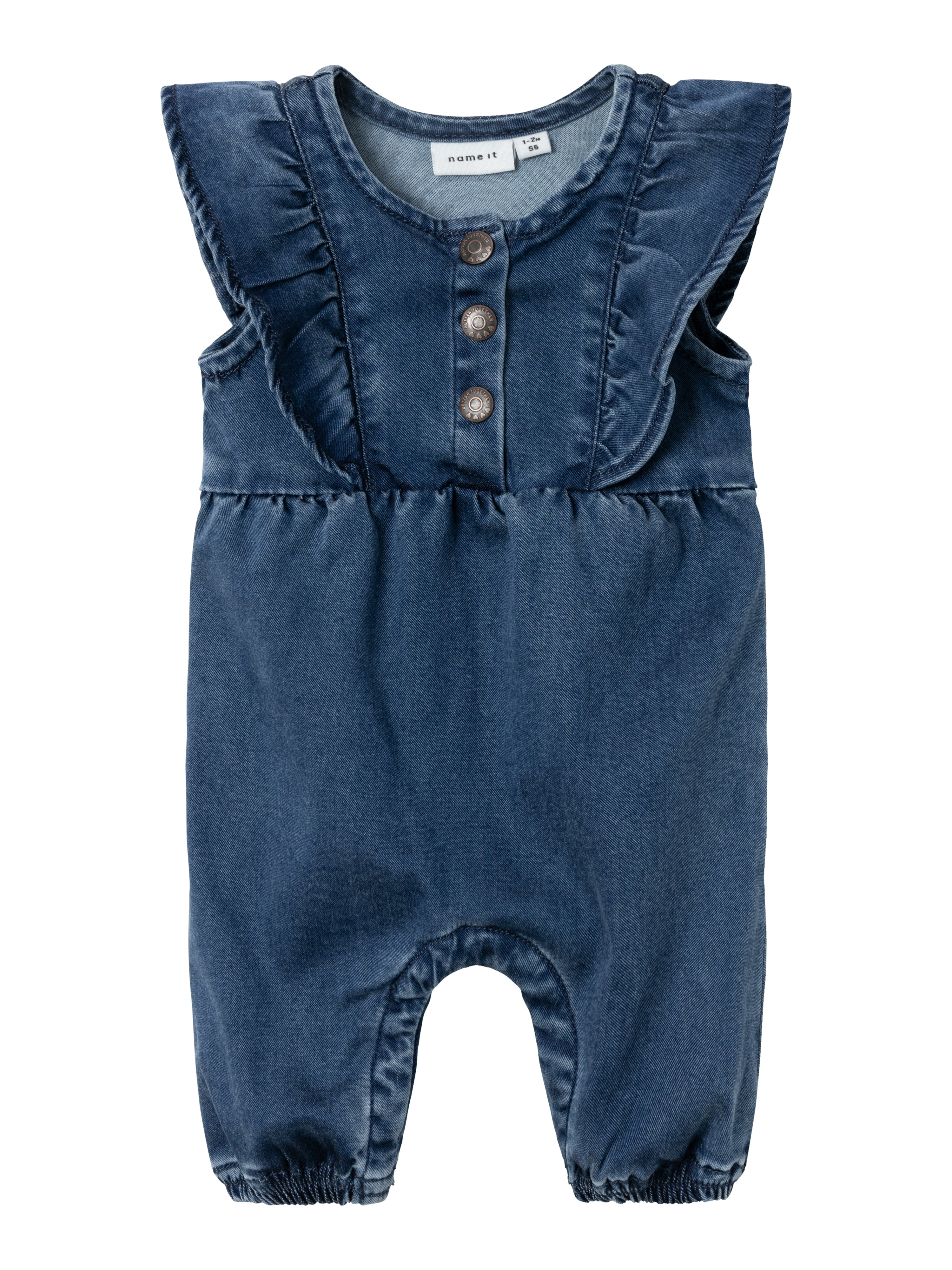 Name It Asta Flæse Smækbukser – Mørkeblå Denim Udsalg