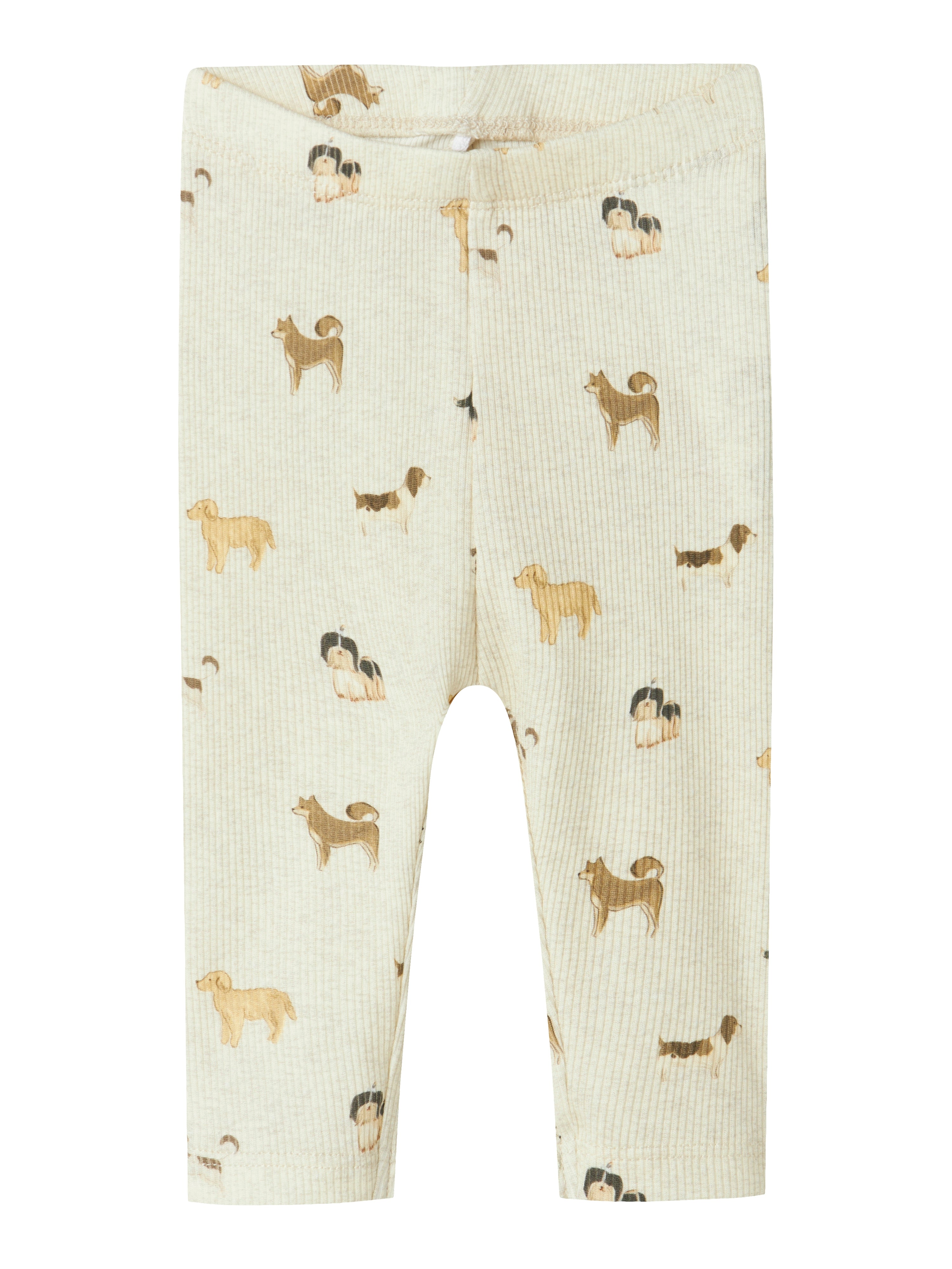 Søde hundeprint leggings til børn - Name It Bark Leggings