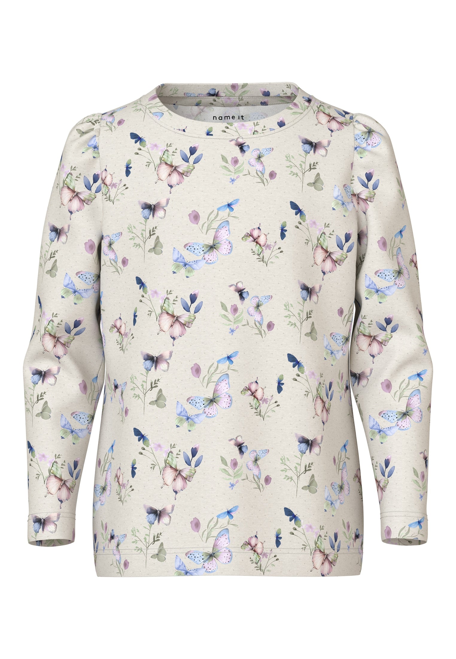 Name It Bela M Bluse - Peyote Melange til Små Piger