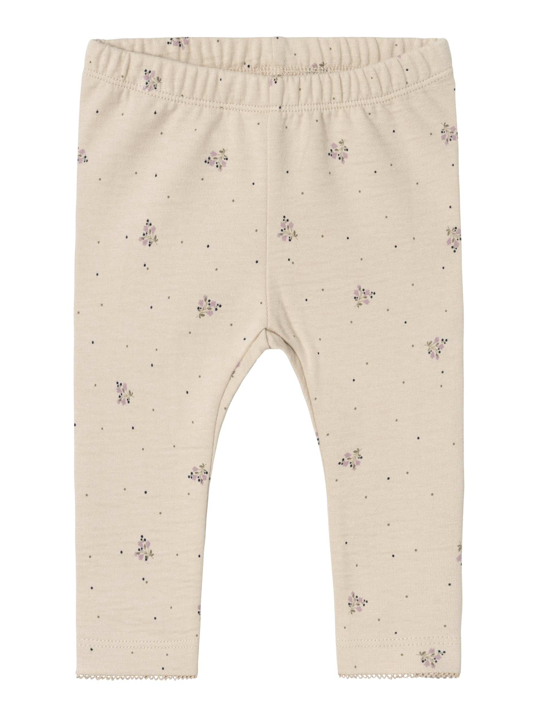 Name It Belinea Leggings - Peyote - Blomsterprint Tilbud!