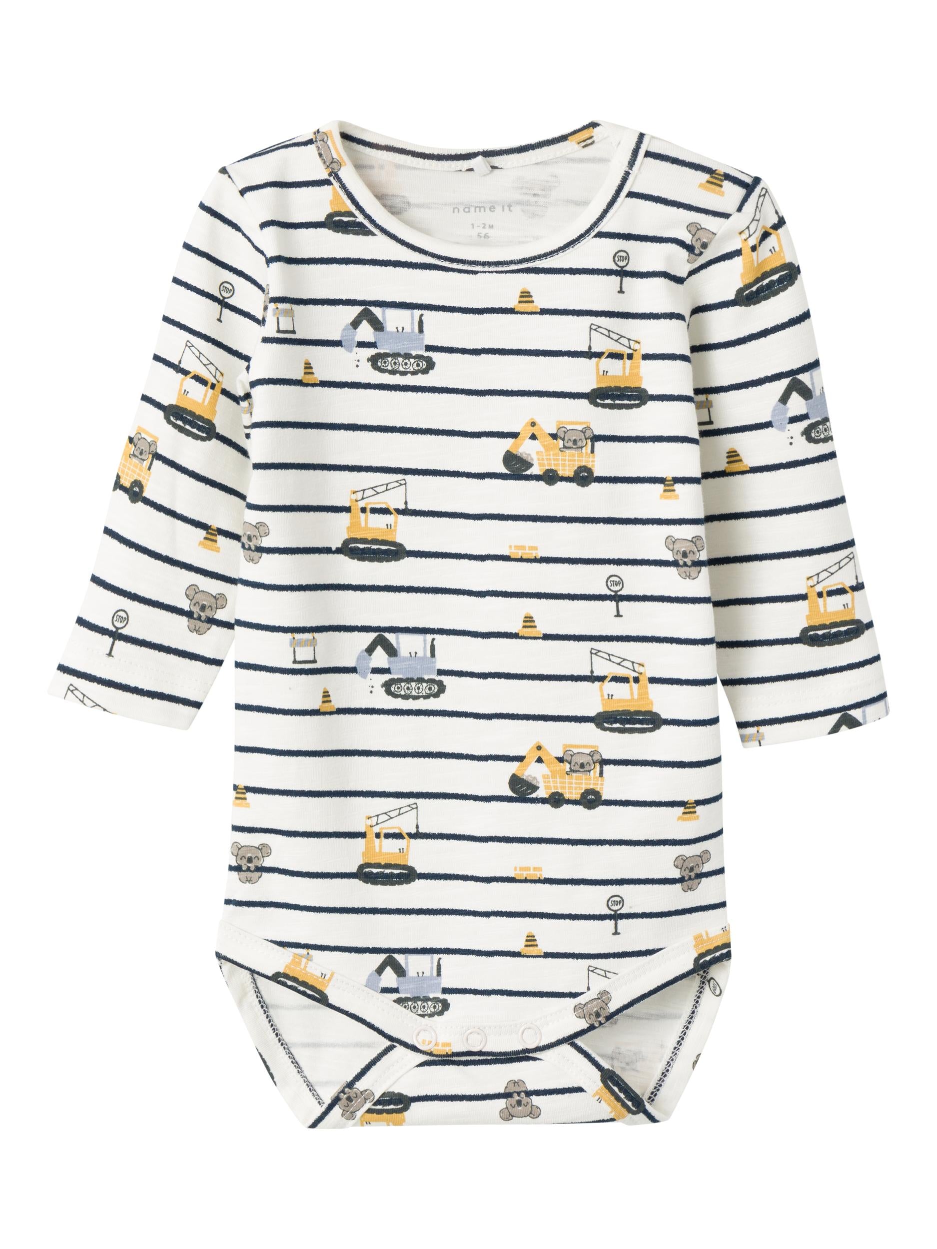 Name It Bisson Body - Jet Stream med søde dyr og maskiner