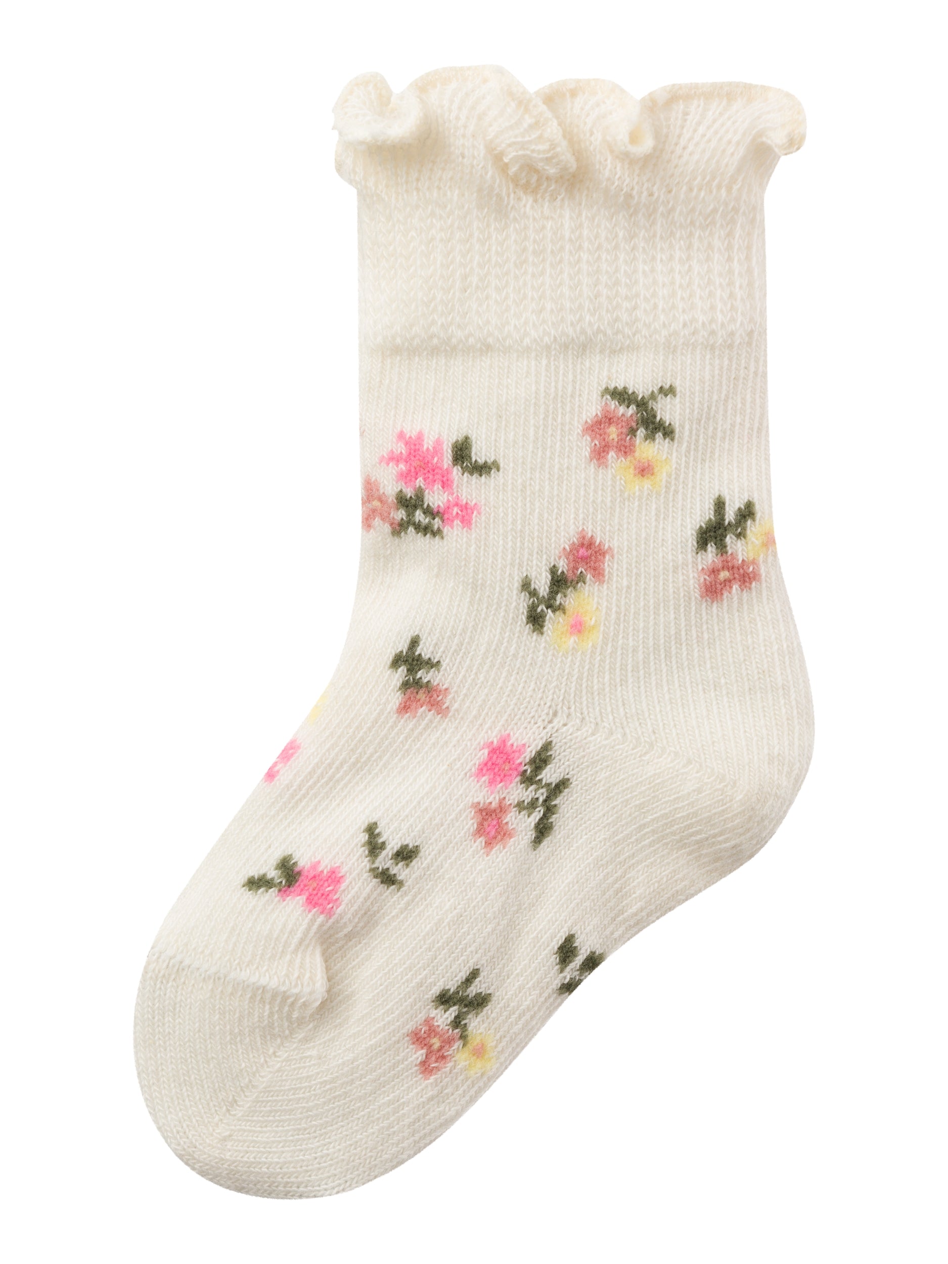Name It Bitta Babysokker med Blomster – Uundgåeligt valg!
