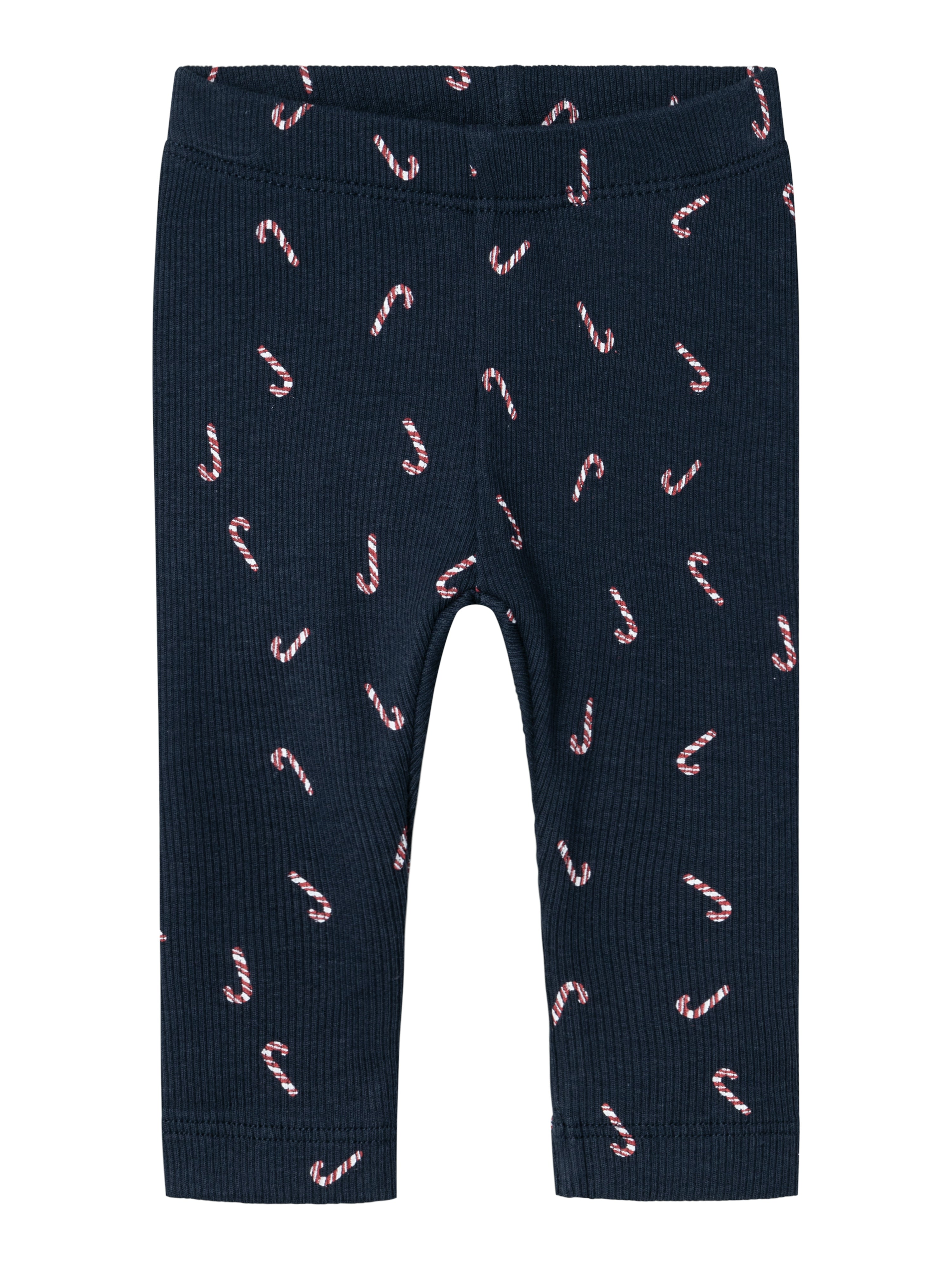 Name It Dab Leggings – Mørk Safir med Slikstokke Print