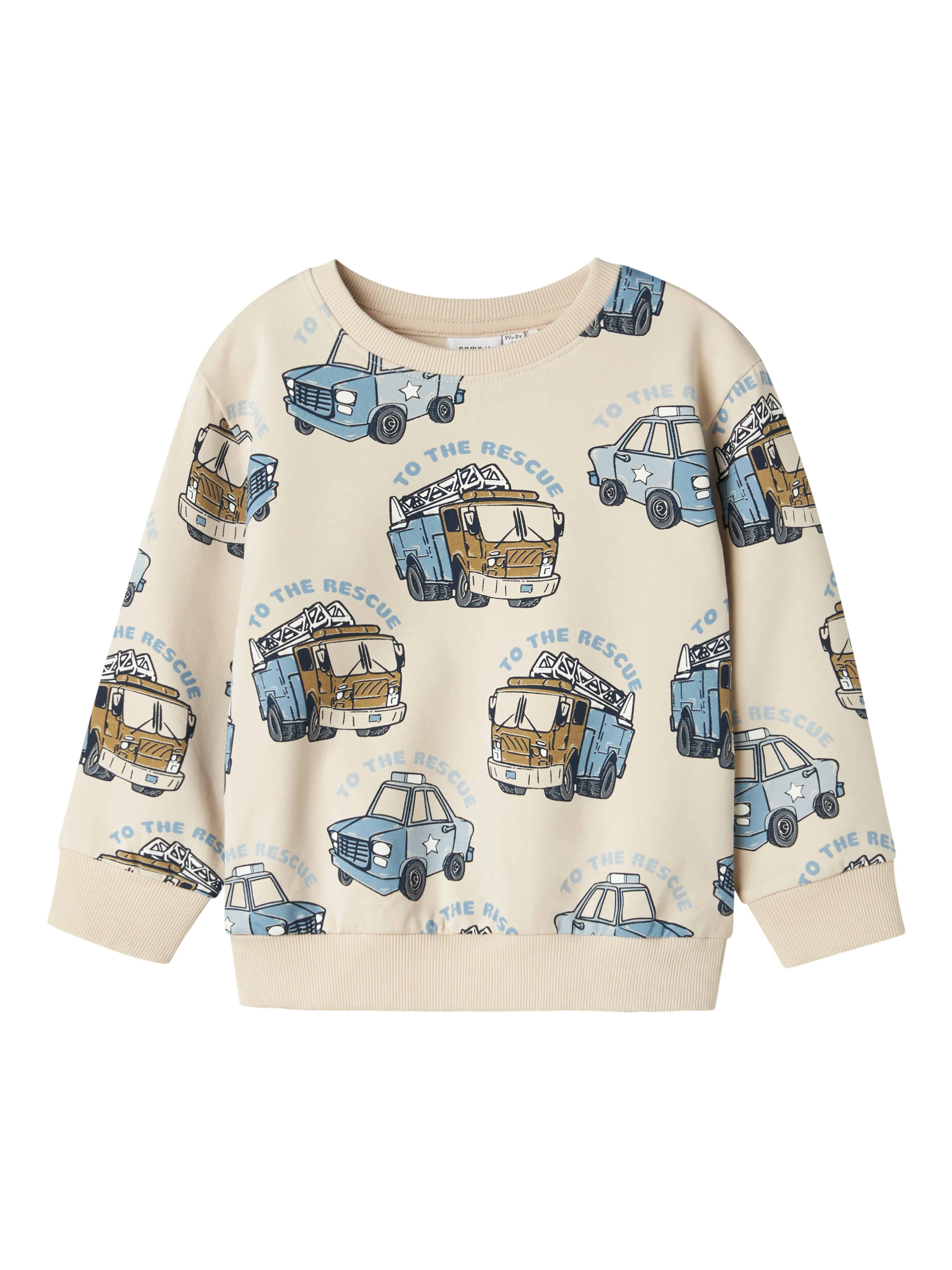 Name It Dibbo Sweatshirt – Økologisk Børnebluse i Peyote