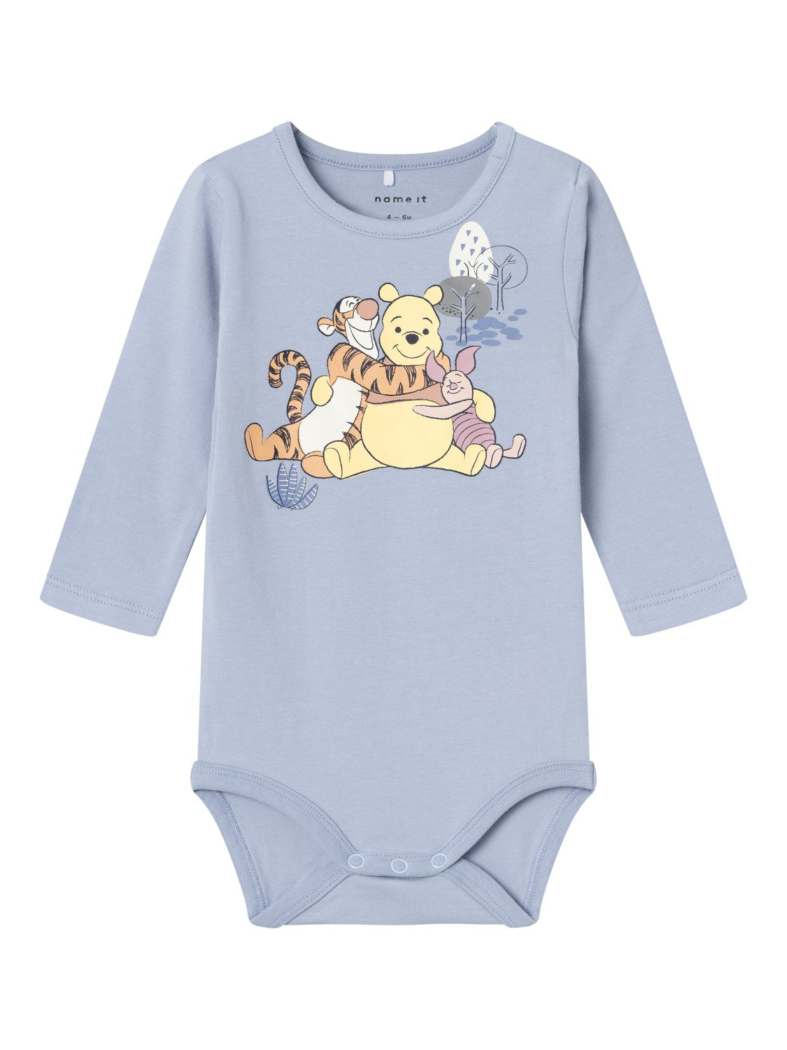 Name It Dreni Pooh Body - Zen Blue med Peter Plys