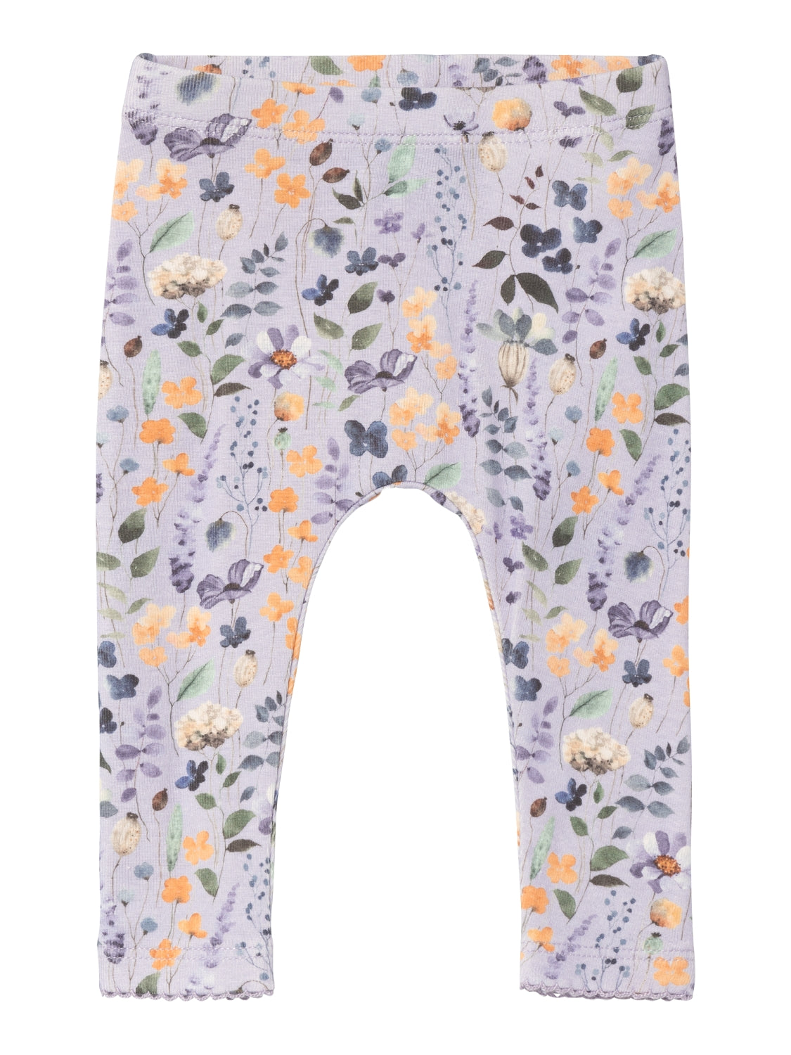 Name It Dussa Leggings – Blomsterprint i Orchid Petal