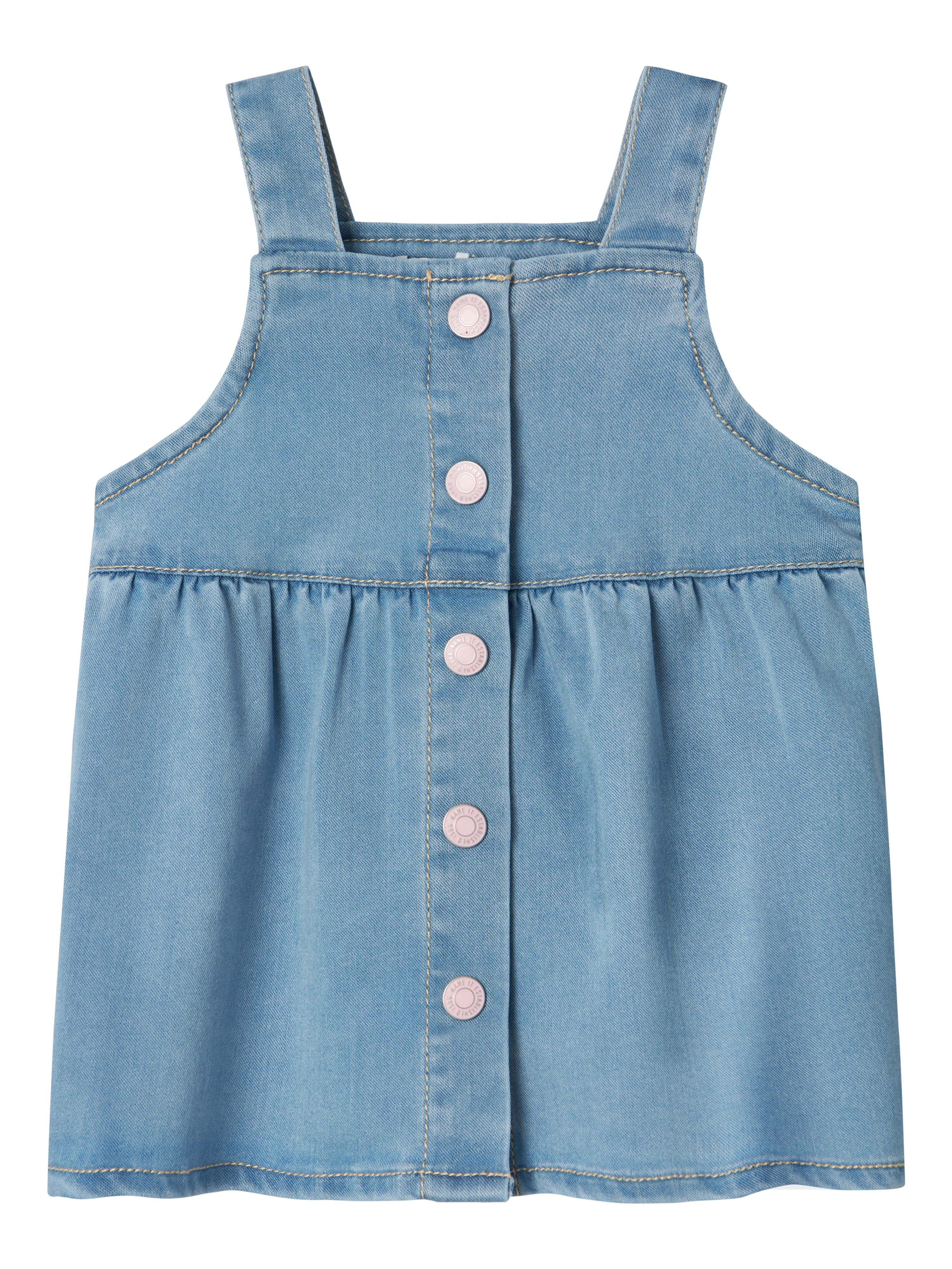 Name It Ellen Denim Kjole – Lys Blå – Fantastisk Udsalg!