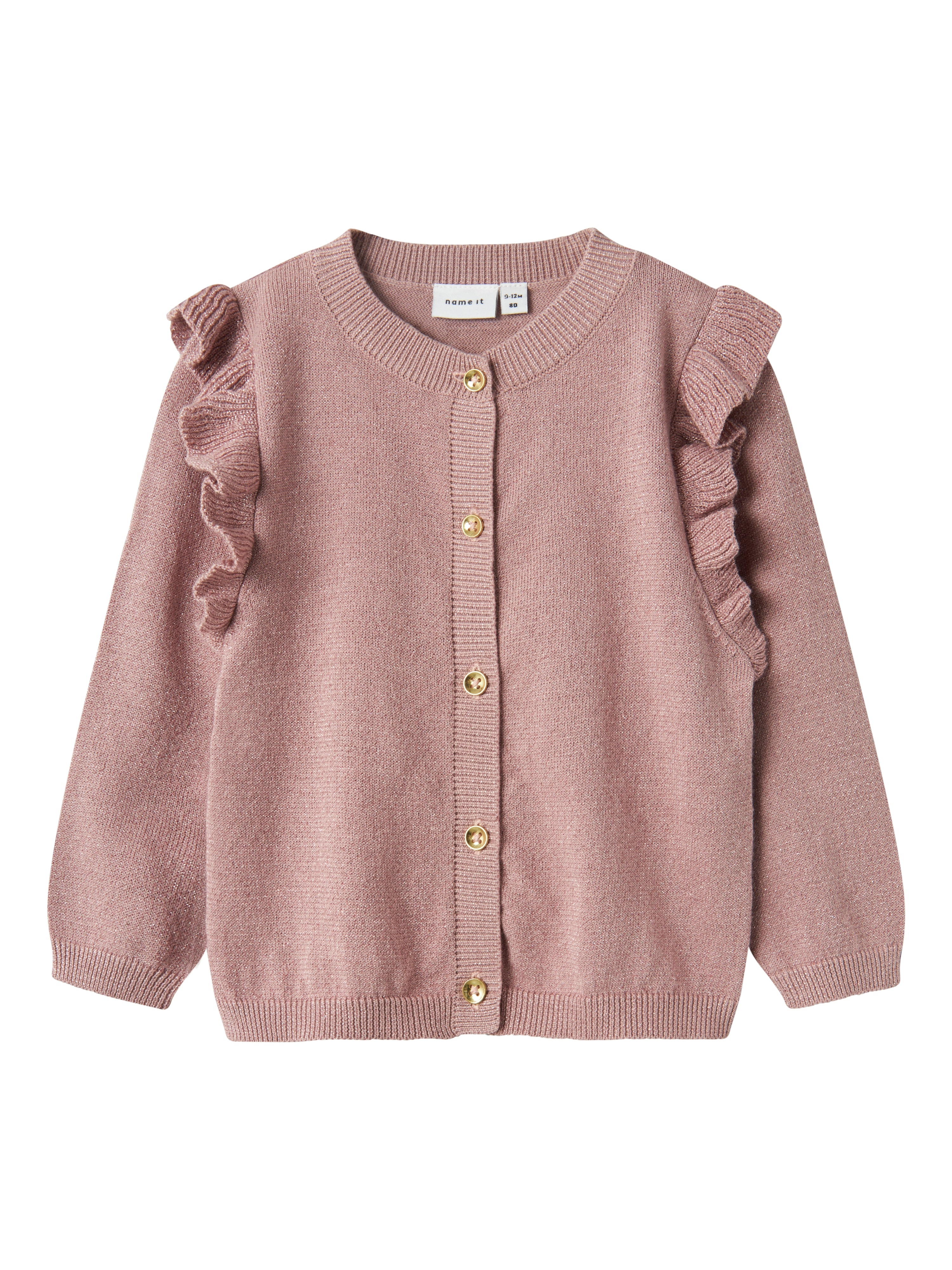 Name It Fabinne Strik Cardigan - Deauville Mauve Udsalg