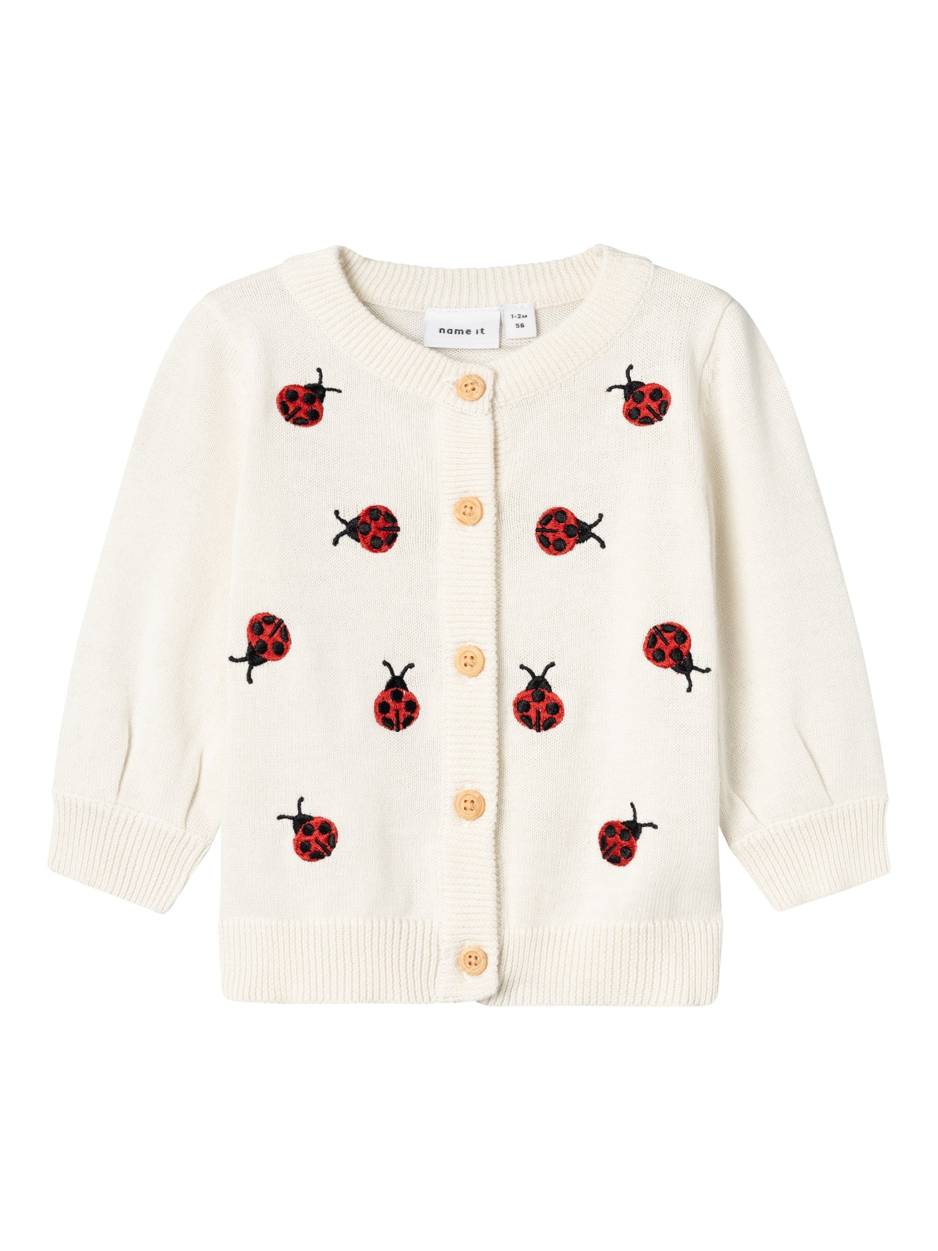 Name It Fasille Strik Cardigan - Jet Stream - Tilbud!
