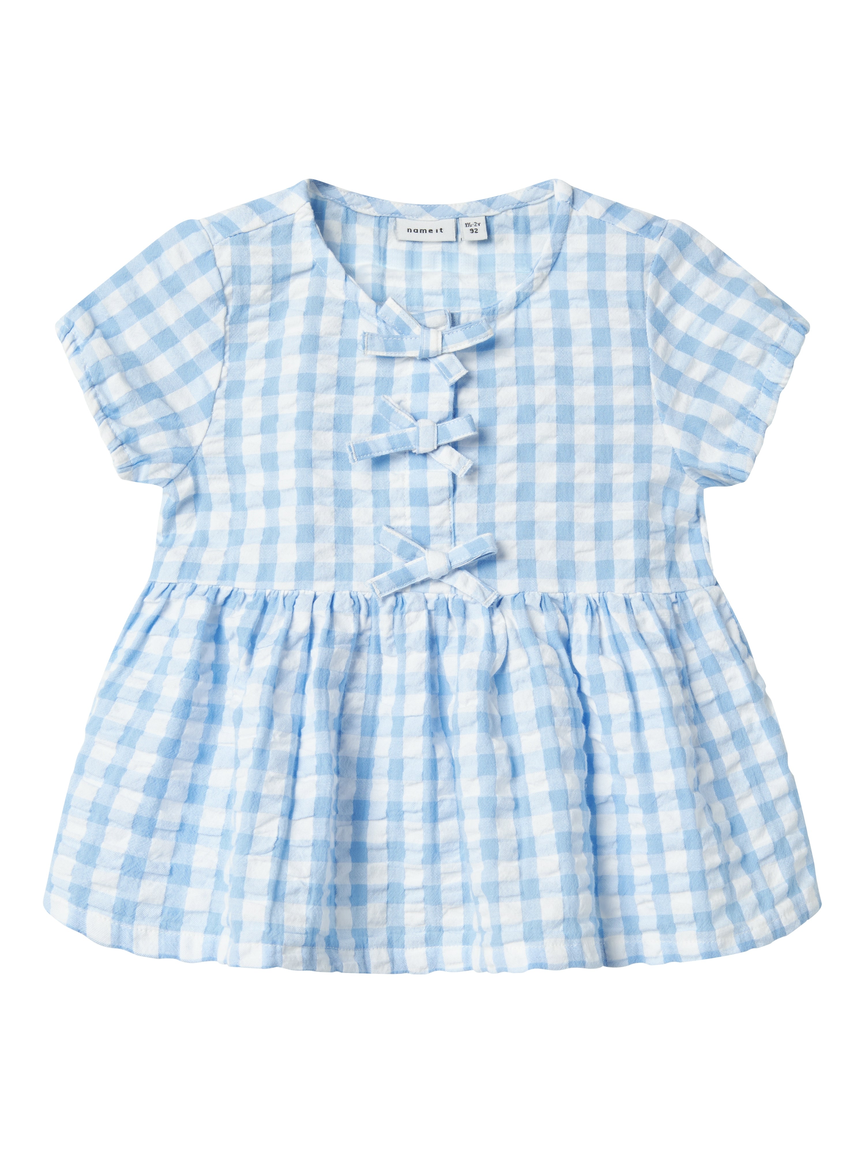 Name It Fisina Top - Lys Hvid Bluse til Mini Piger