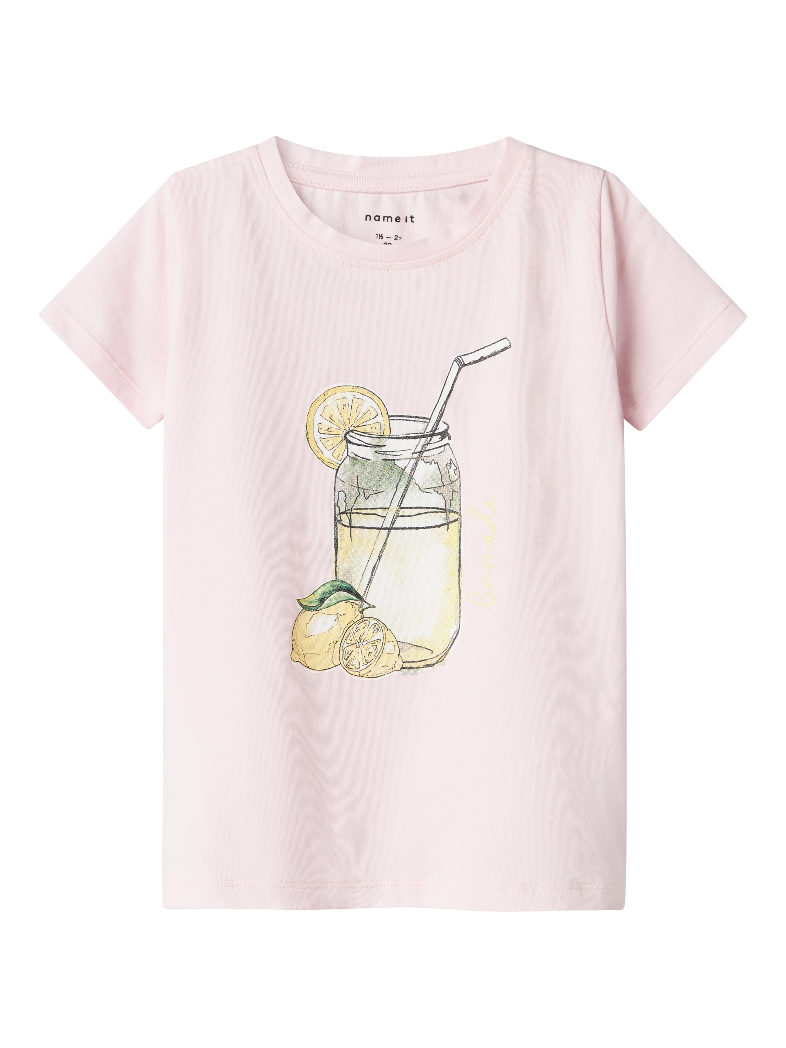 Sød Foji T-shirt med Lemonade Print til Børn – Must-Have!