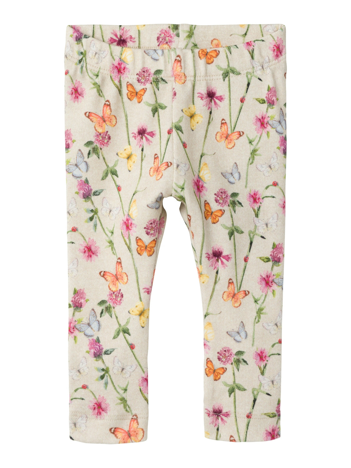 Name It Folia Leggings - Peyote Melange - Fantastisk Tilbud!