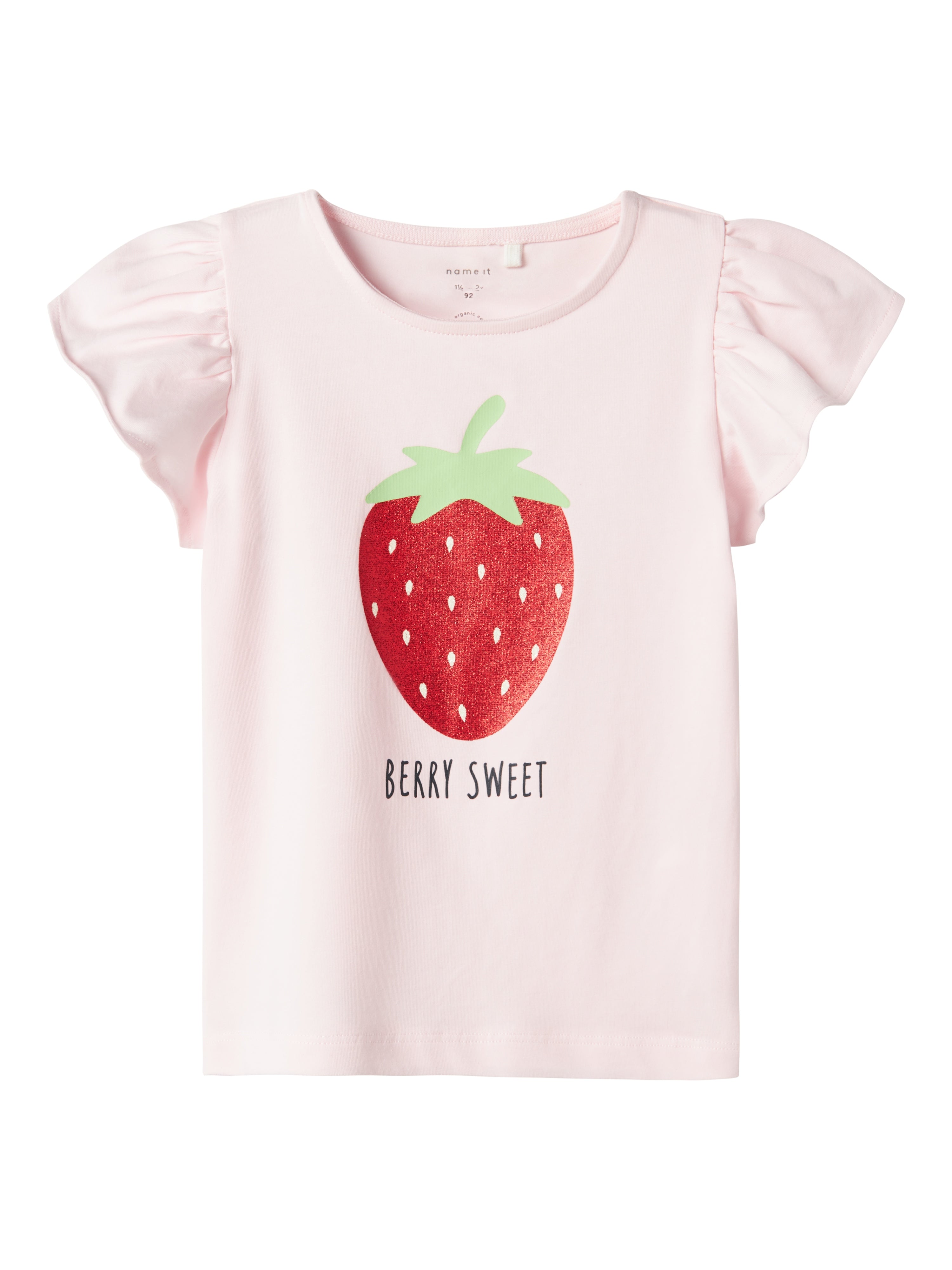 Folly Glitter T-shirt – BERRY SWEET til børn med glimmer