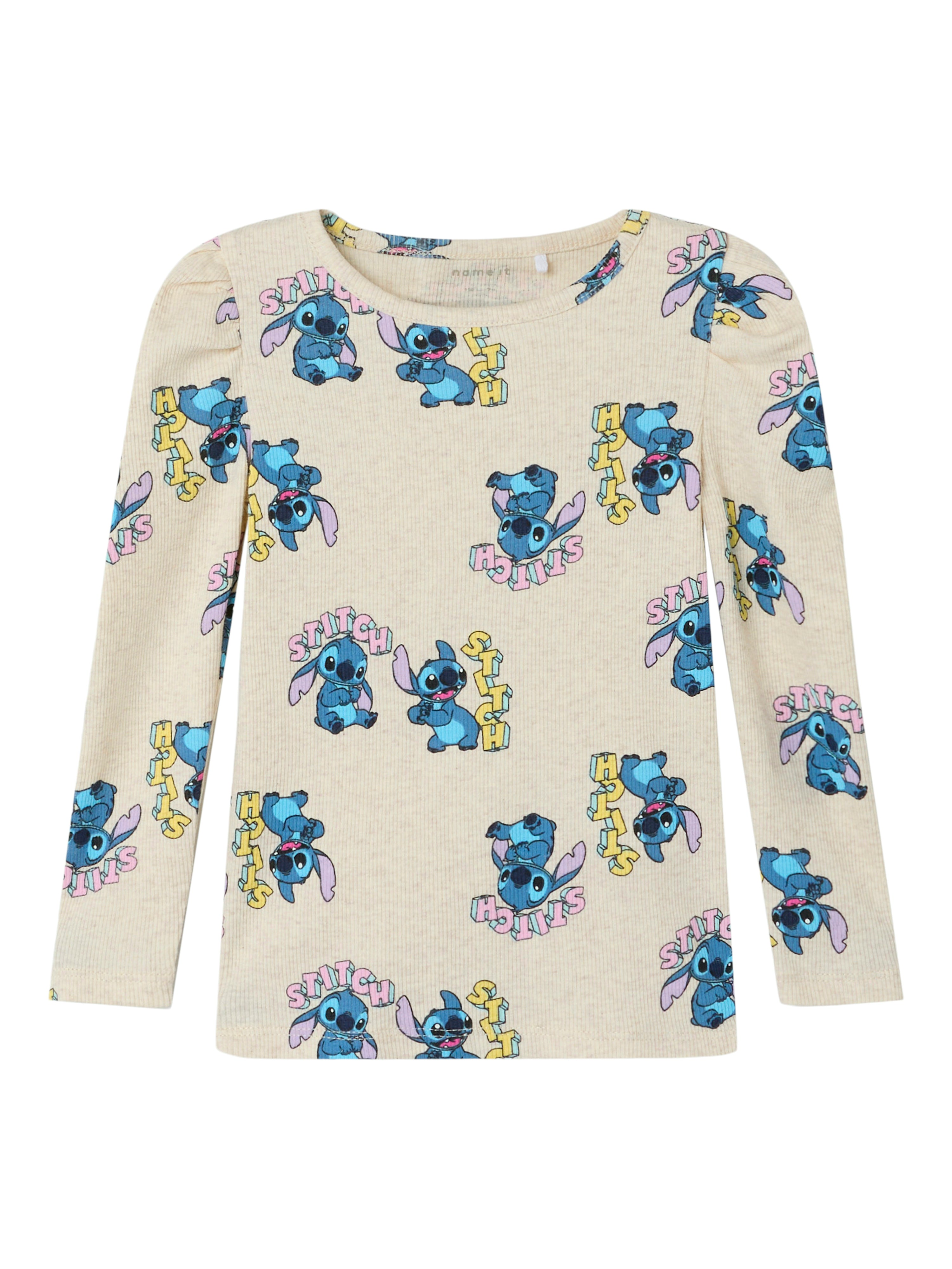 Sød Name It Fora Stitch Bluse - Peyote Melange Tilbud!