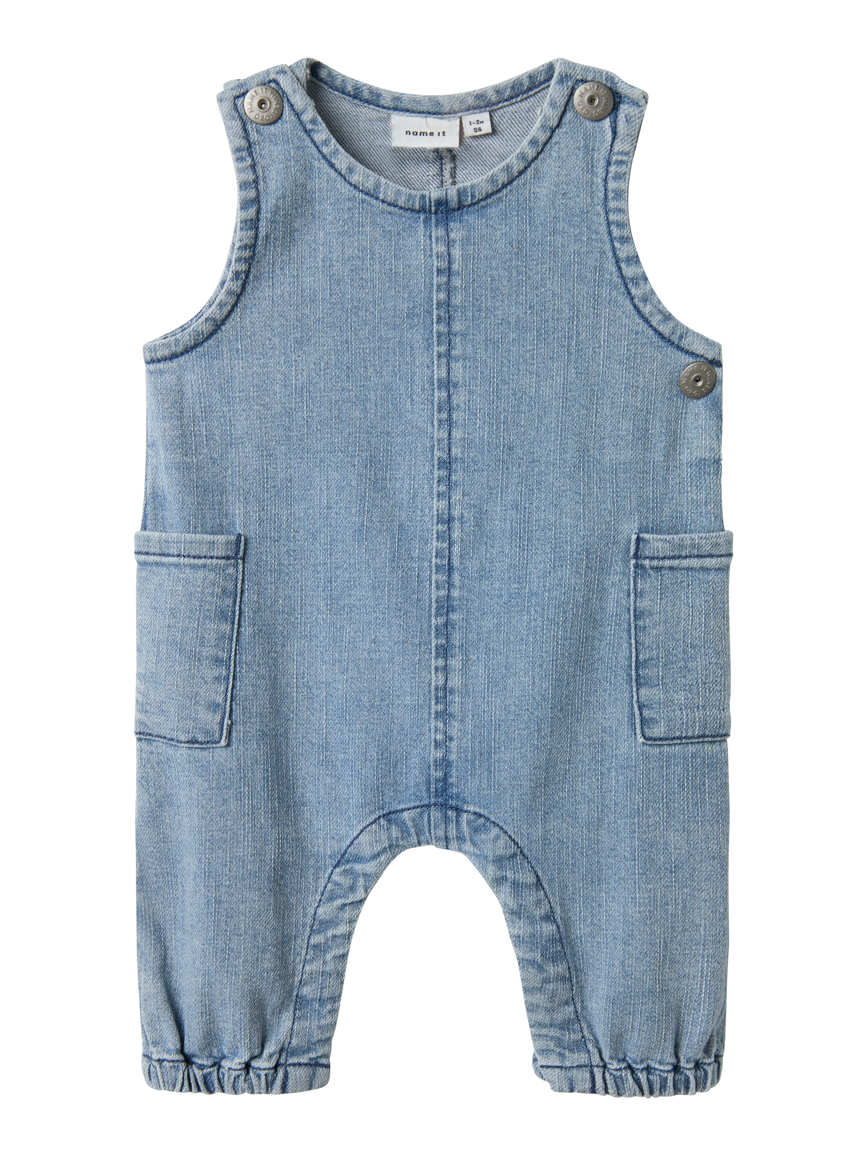 Name It Fred Denim Overalls – Lys Blå til Børn – Udsalg!