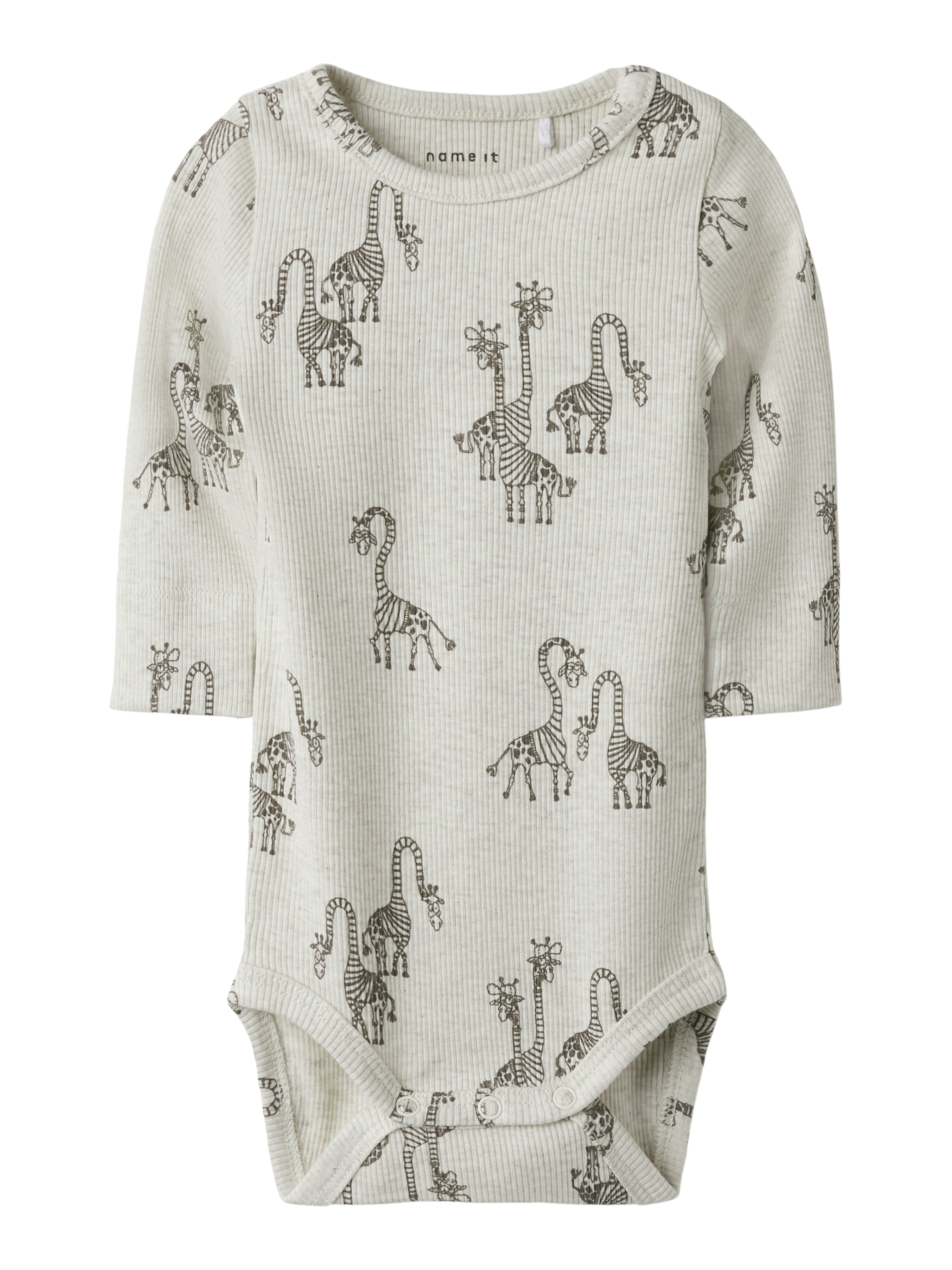 Name It Fridolin Bodystocking - Giraffprint på udsalg!