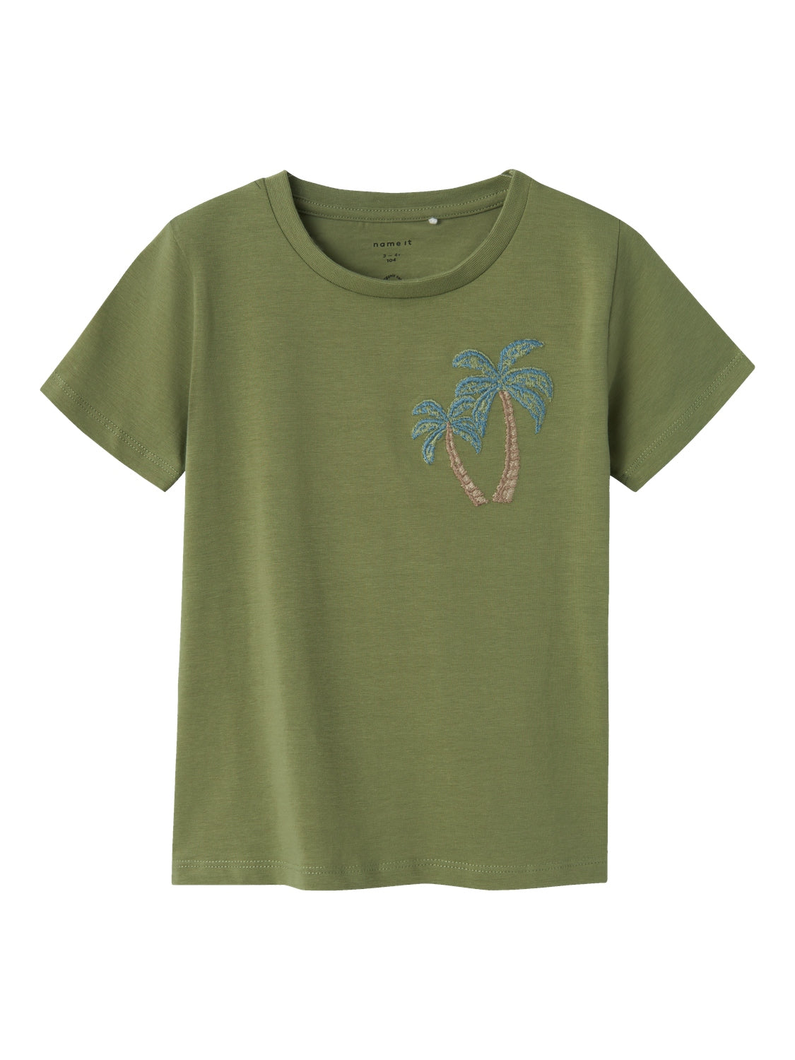 Name It Hakan T-shirt – Olivengrøn – Fantastisk tilbud!