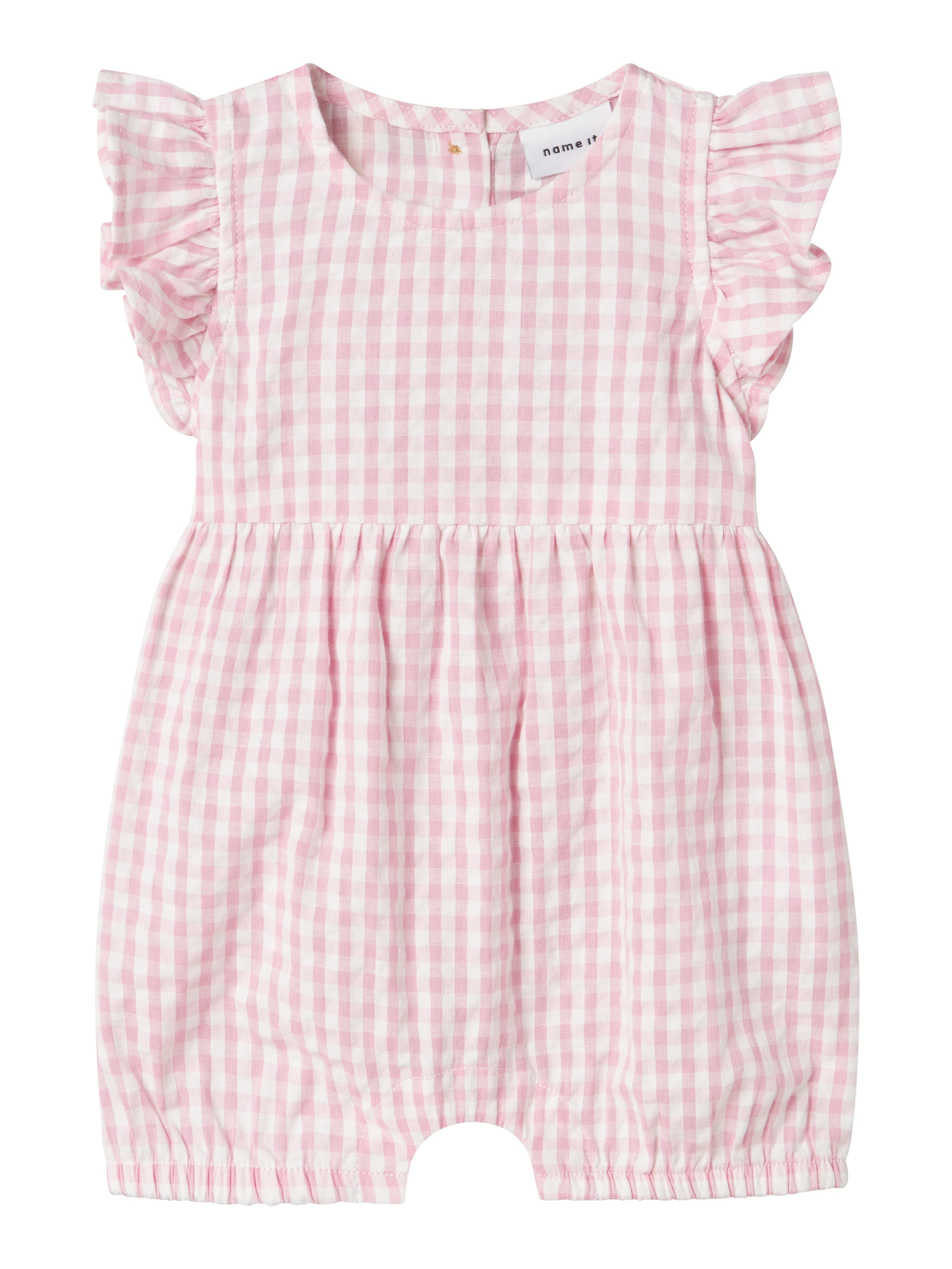 Name It Halmi Sunsuit - Cameo Pink - Økologisk Komfort