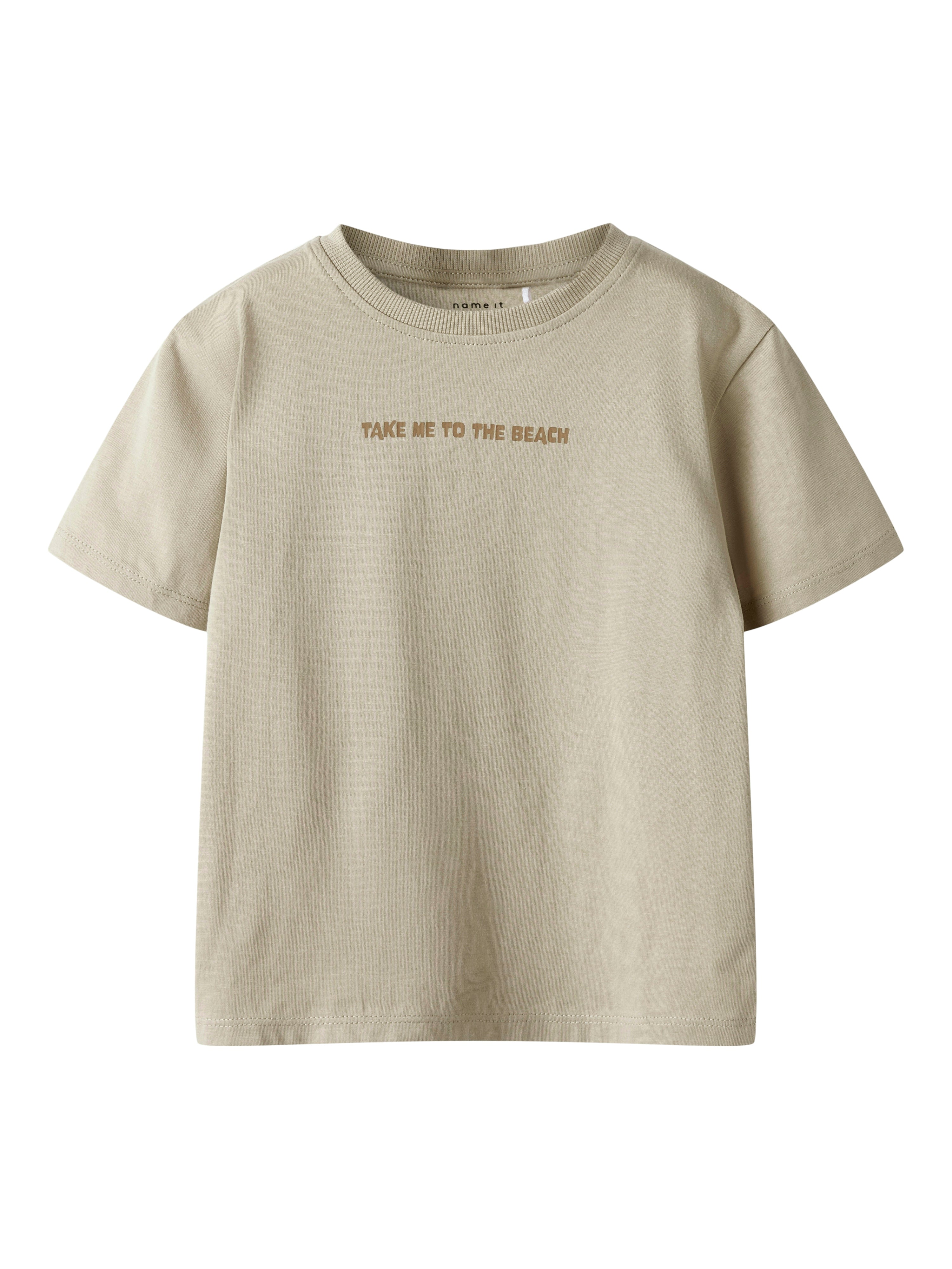 Name It Helix T-shirt – Irish Cream – Økologisk Bomuld