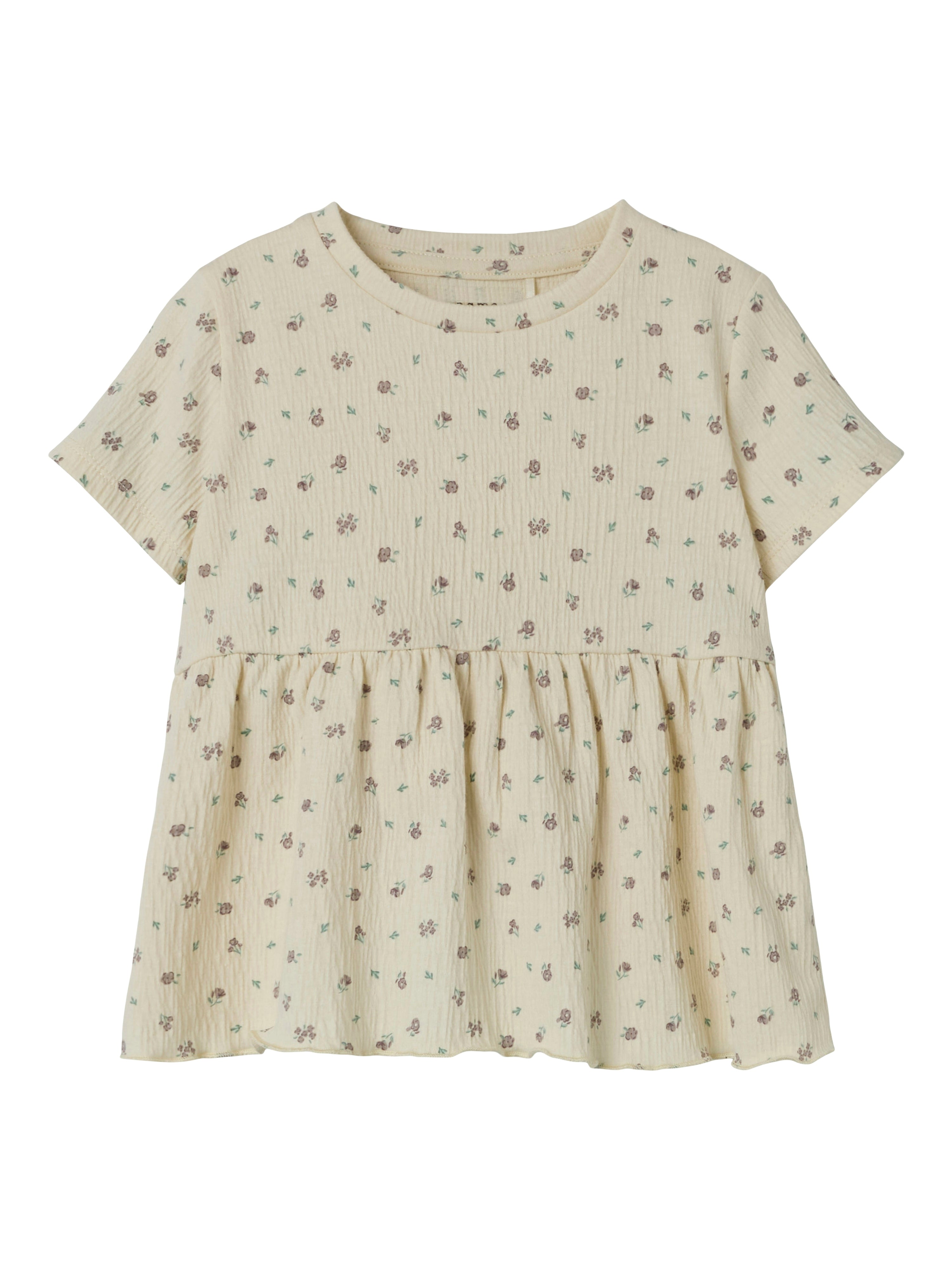 Name It Jannis Bluse – Bleached Sand – Uundgåelig Sommerstil