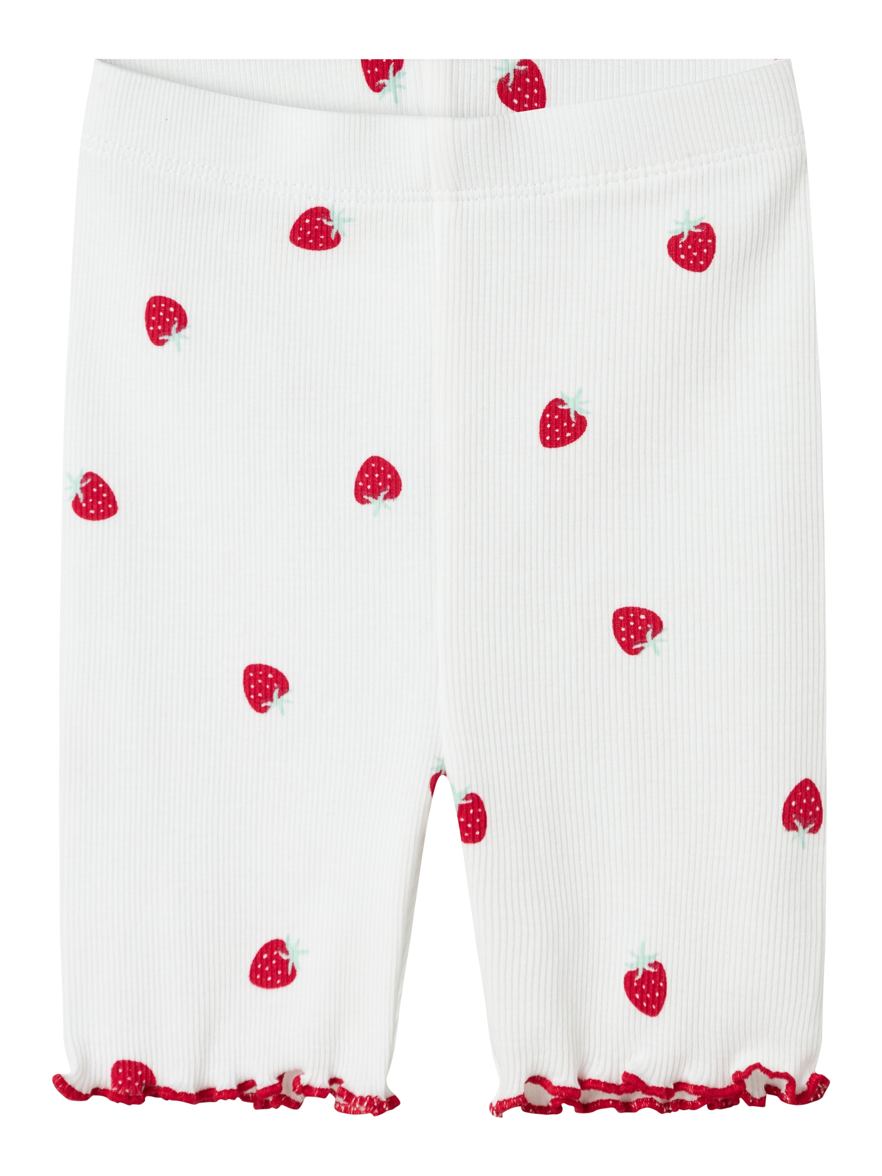 Name It Jillie Slim Cykelshorts – Jordbærprint til Sommeren