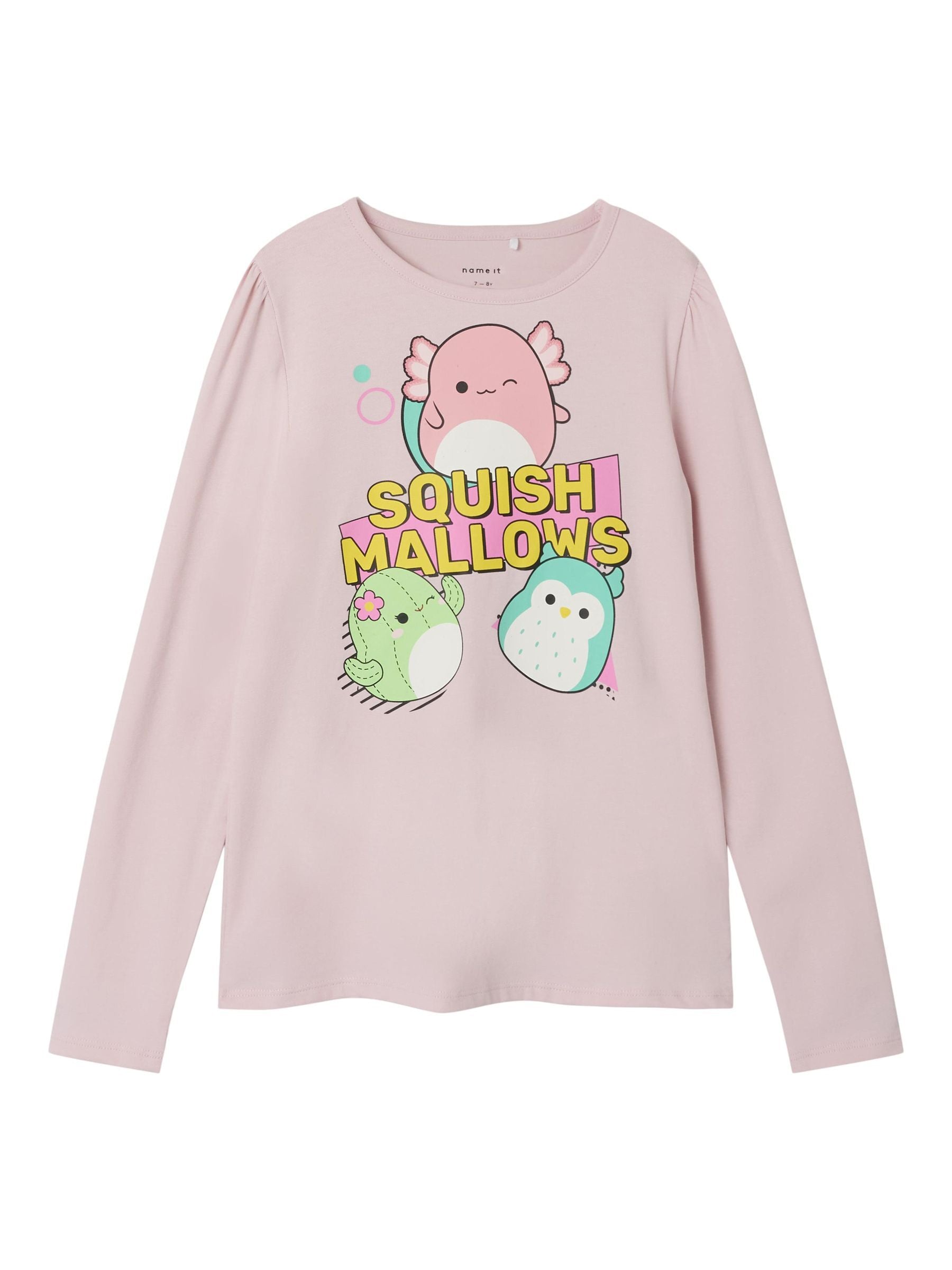 Name It Julda Squishmallows Bluse – Parfait Pink Tilbud!