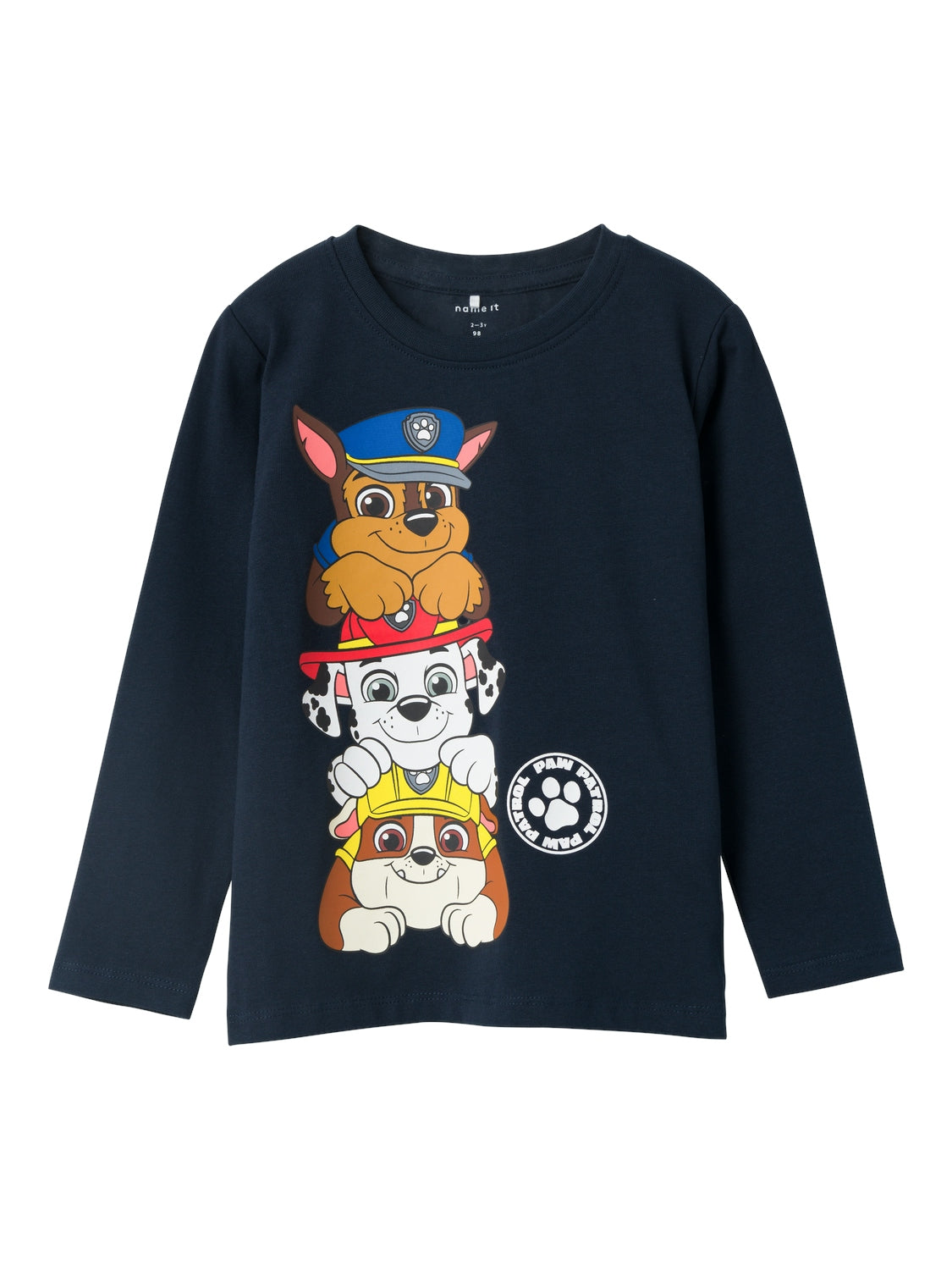 Paw Patrol Bluse til Børn – Mørk Safir med Sjovt Print