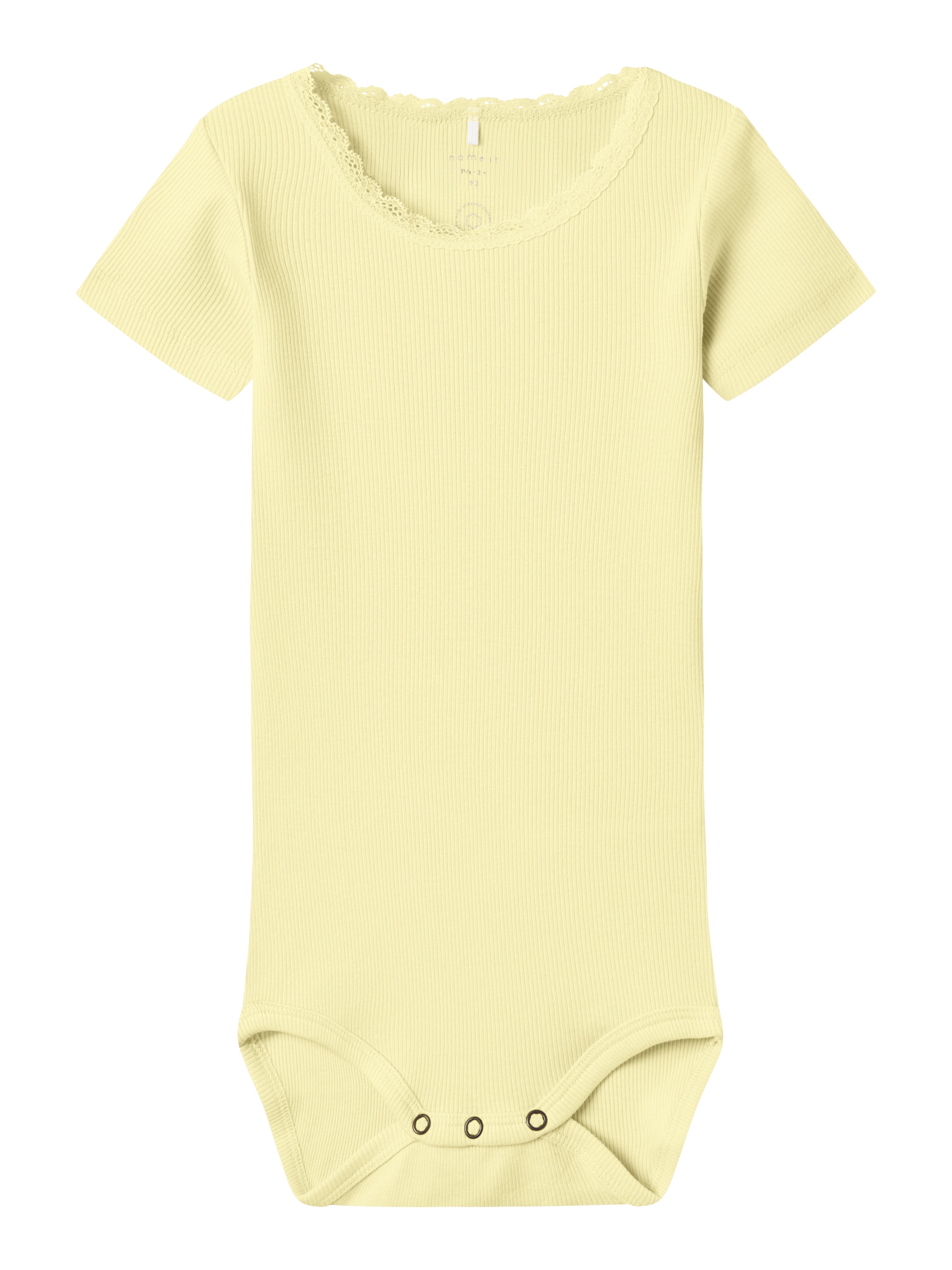 Name It Kab Body - Pastelgul - Blød og Elegant Kvalitet