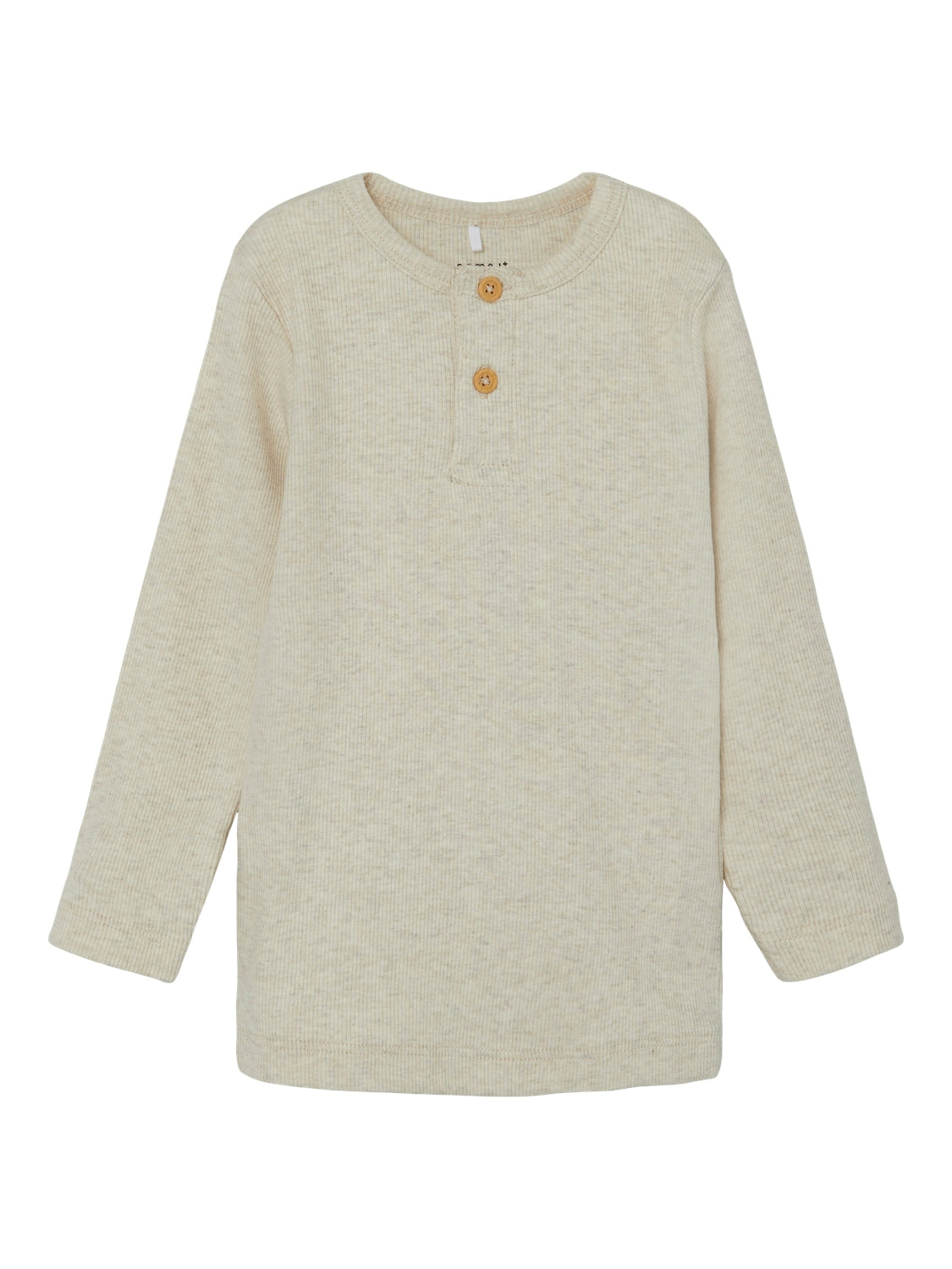 Name It Bluse - Peyote Melange - Elegant og Blød Kvalitet