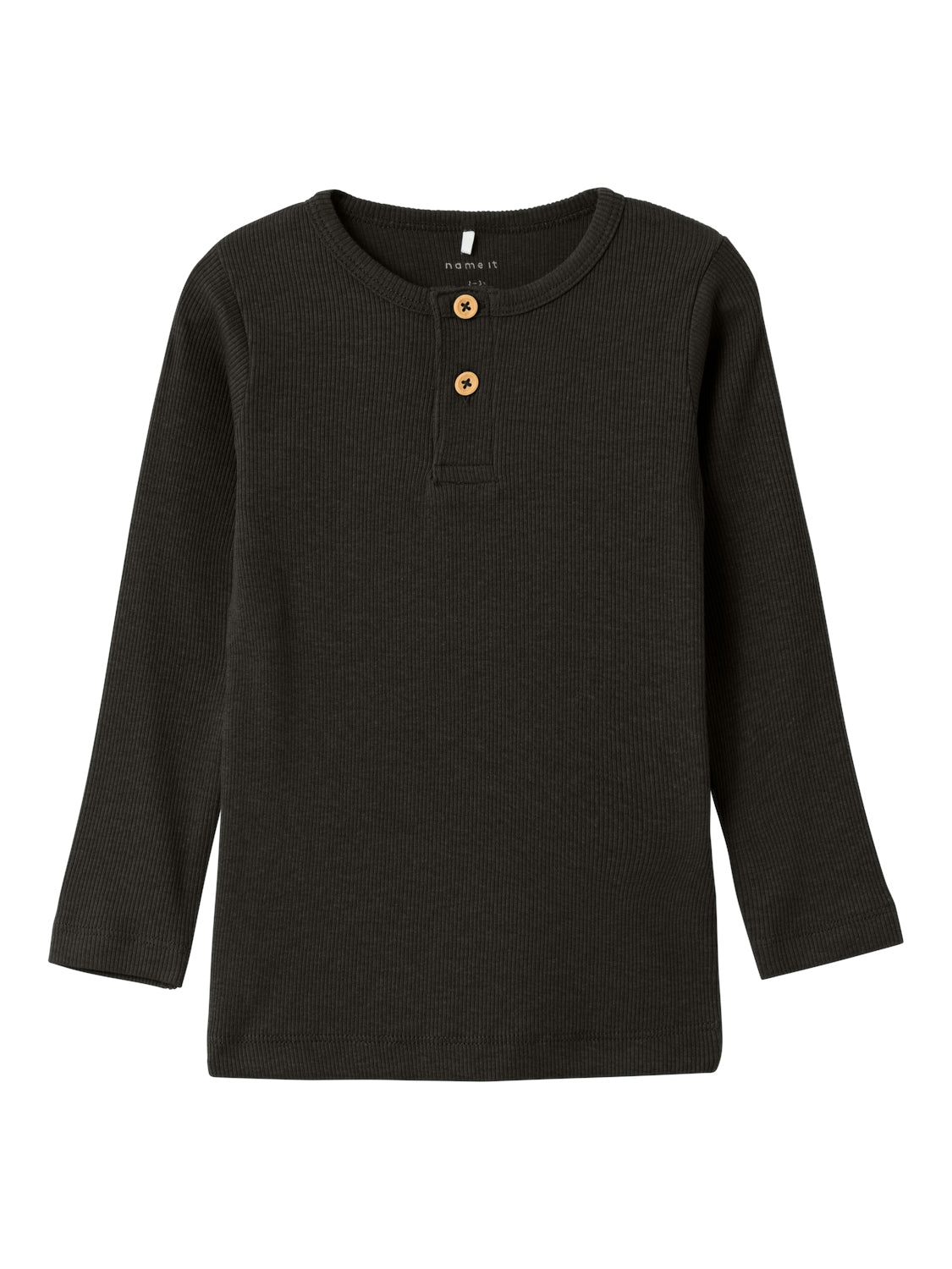 Name It Kab Langærmet Bluse - Sort - Komfortabel Elegance